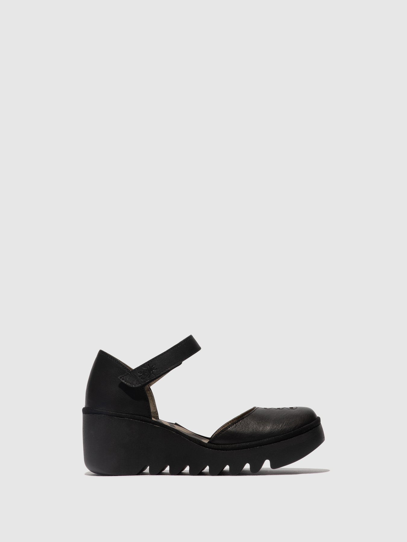 Black Fly London Ankle Strap Sandals Women's Sandals | 405817LUA