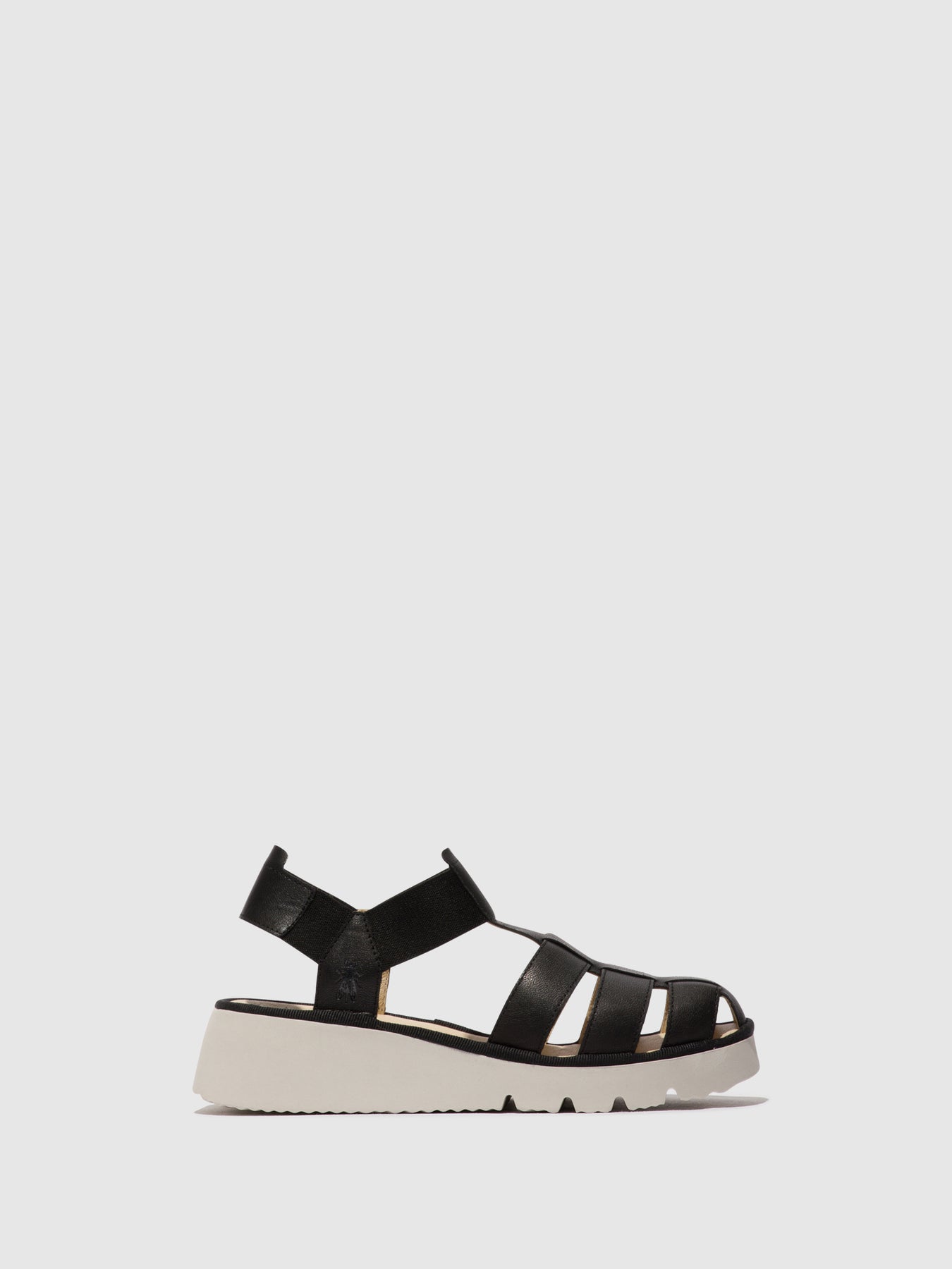 Black Fly London T-Strap Sandals Women's Sandals | 129384DYL