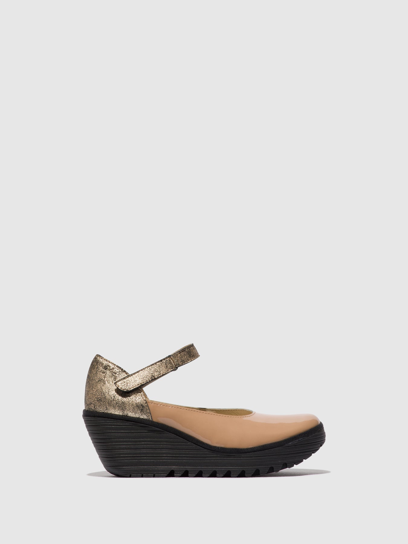 Capuccino/Champagne Fly London Mary Jane Shoes Women's Mary Jane Shoes | 217035MFK