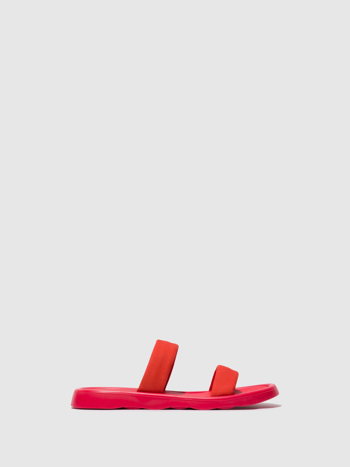 Devil Red Fly London Flat Sandals Women's Sandals | 023174GDR