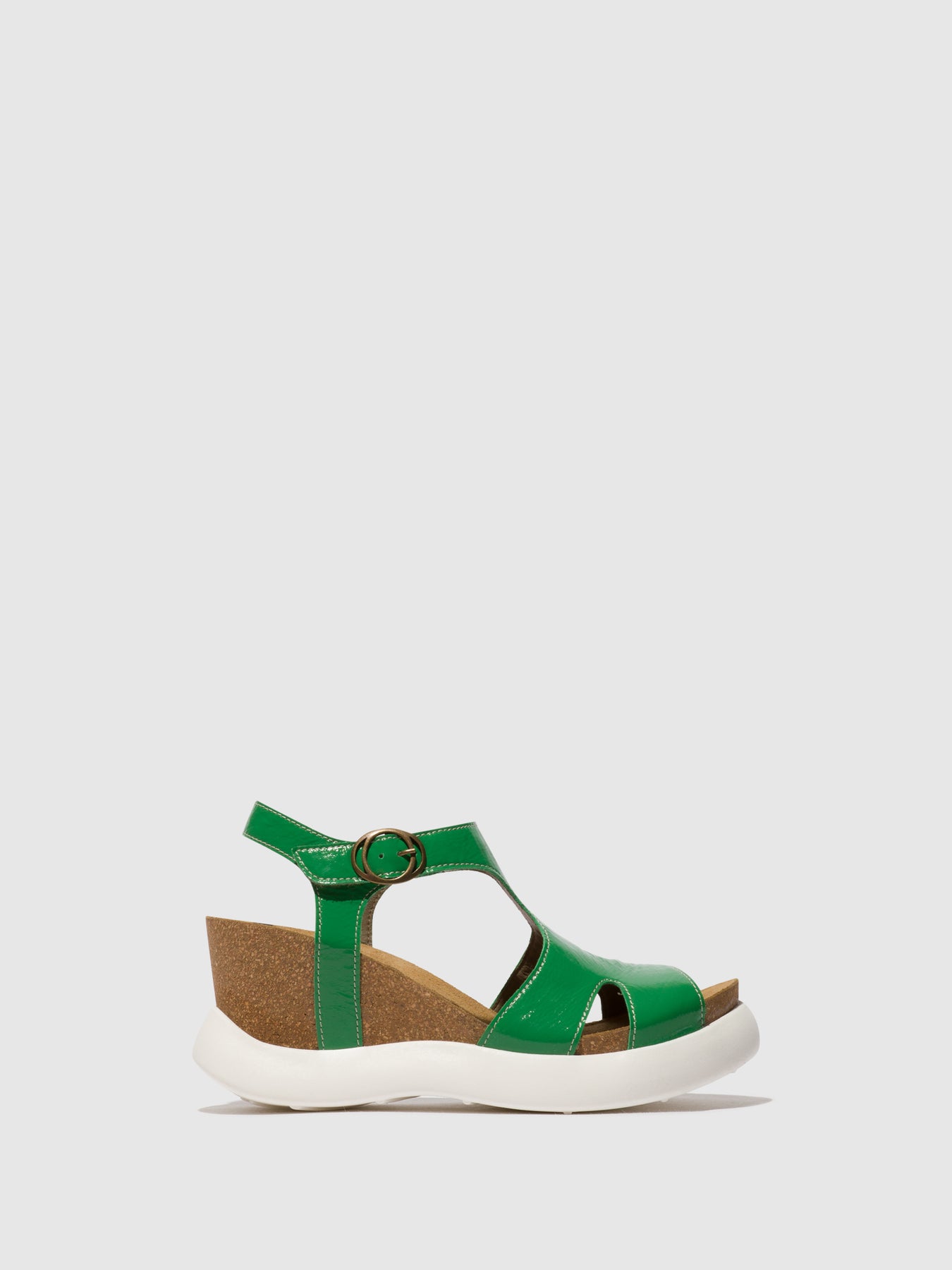 Green Fly London Buckle Sandals Women's Sandals | 728345HWE