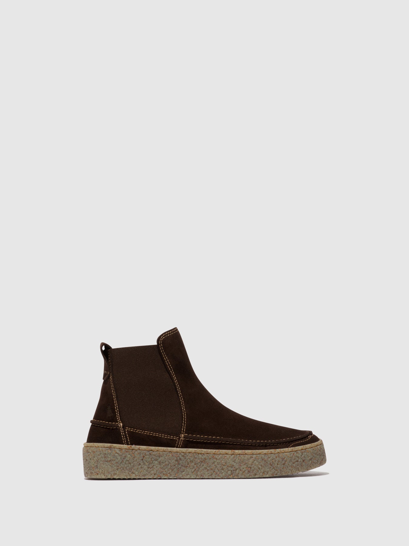 Mocca Fly London Chelsea Boots Men's Ankle Boots | 240376HDP