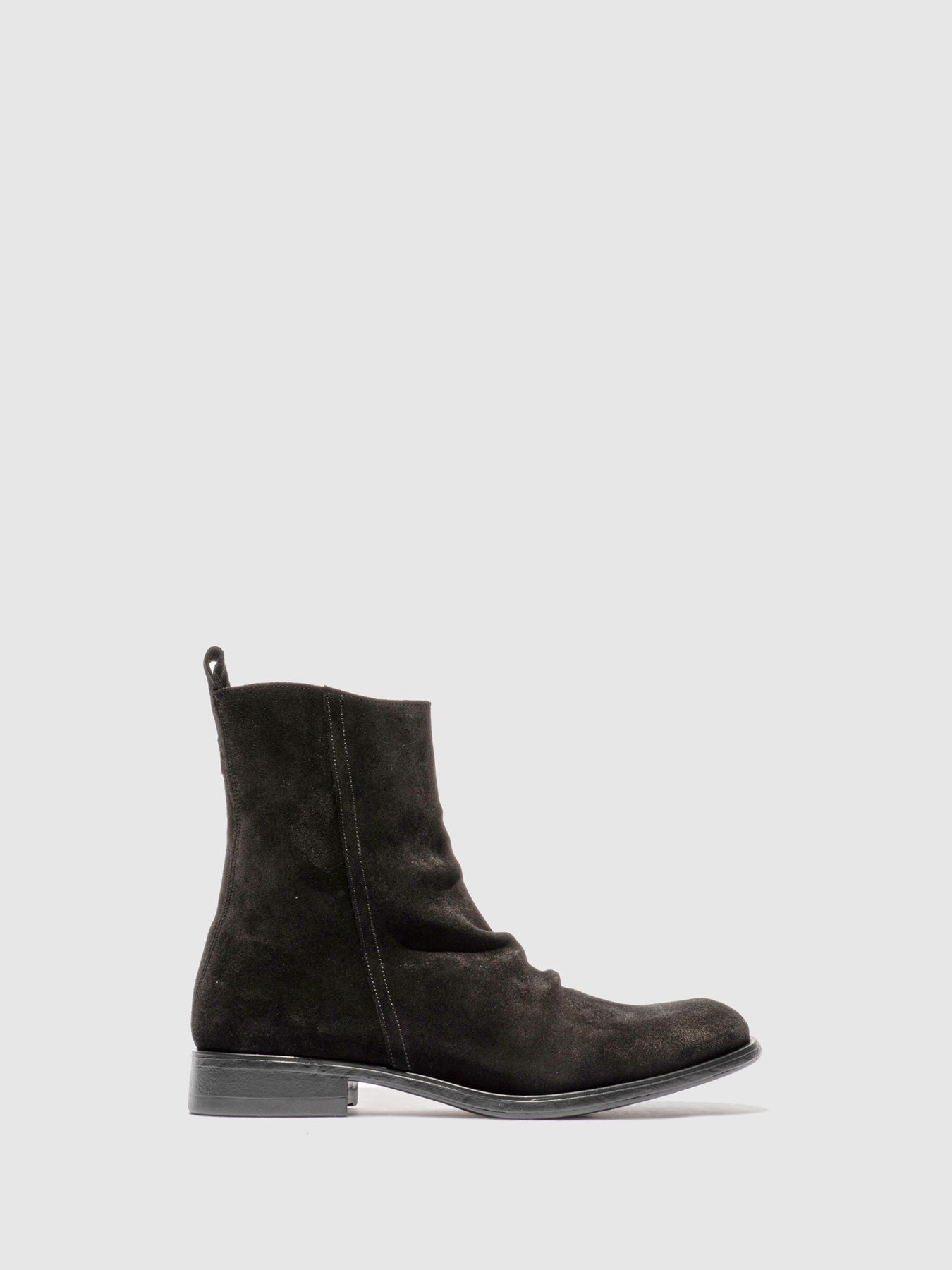 Oilsuede (Vegetal) Black Fly London Chelsea Boots Men's Ankle Boots | 419682WLB
