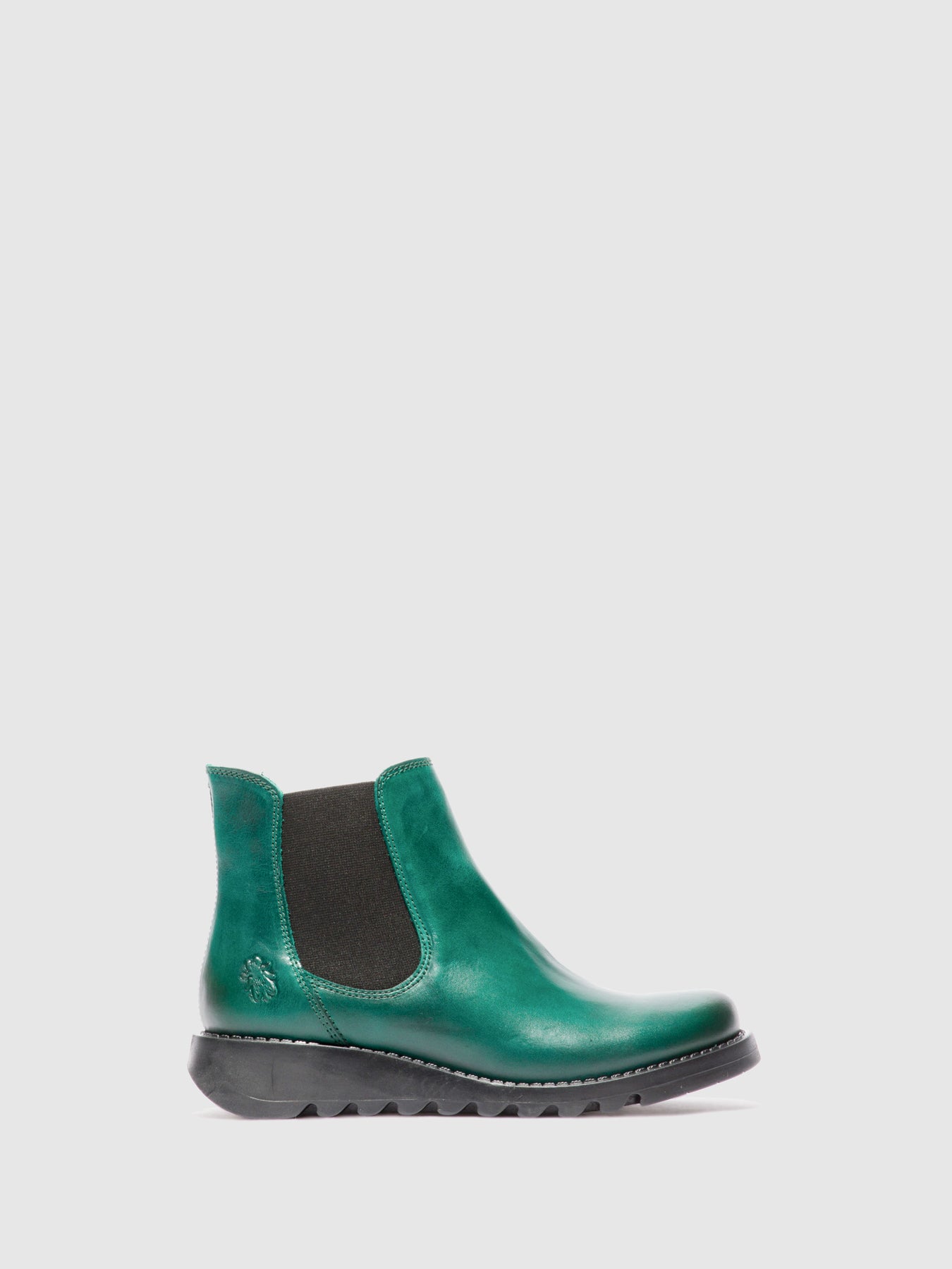 Rug Shamrock Green (Black Elastic) Fly London Chelsea Boots Women's Ankle Boots | 091386QOI