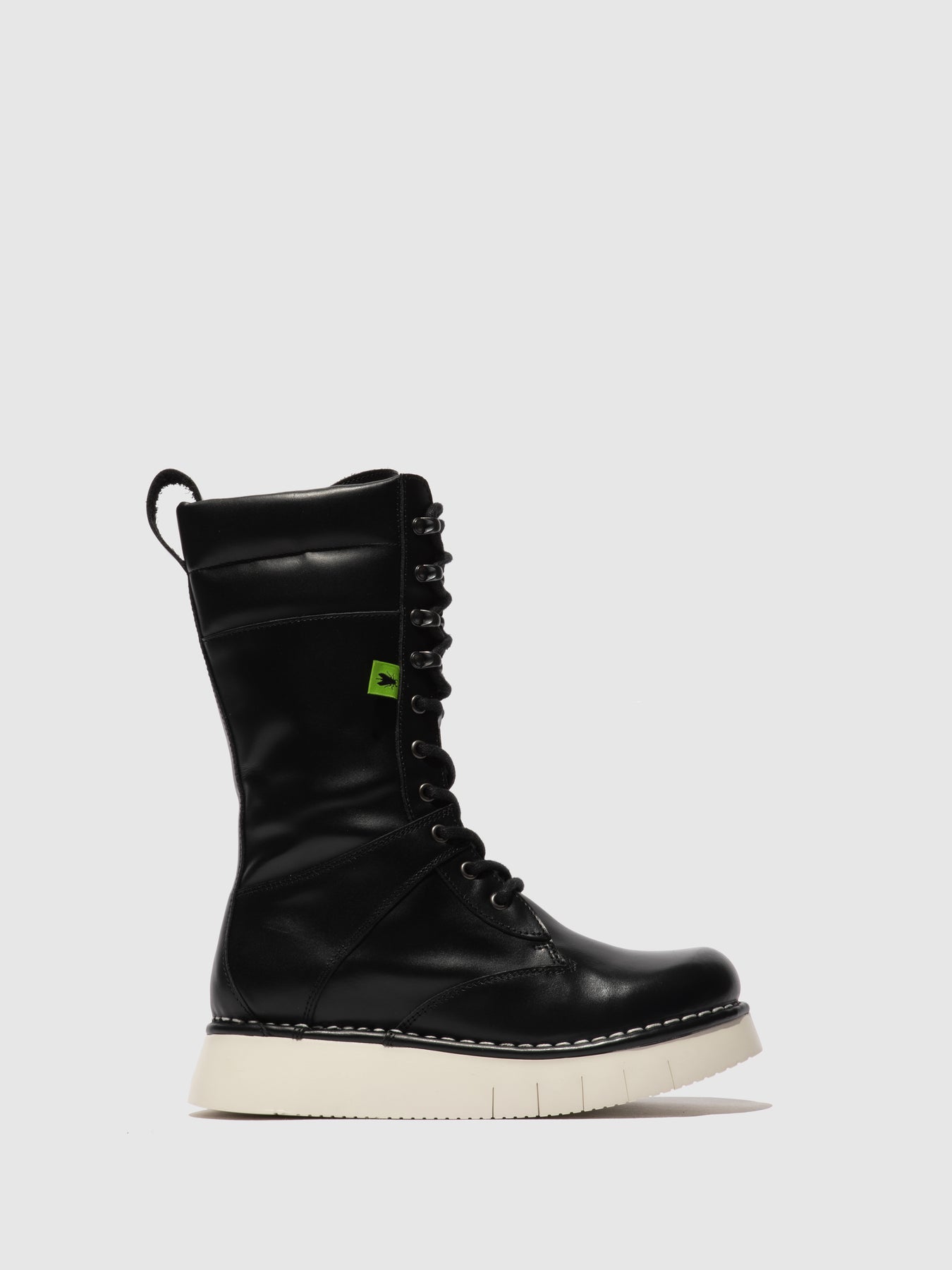 Tunder Black Fly London Lace-up Boots Women's Boots | 892716OAR