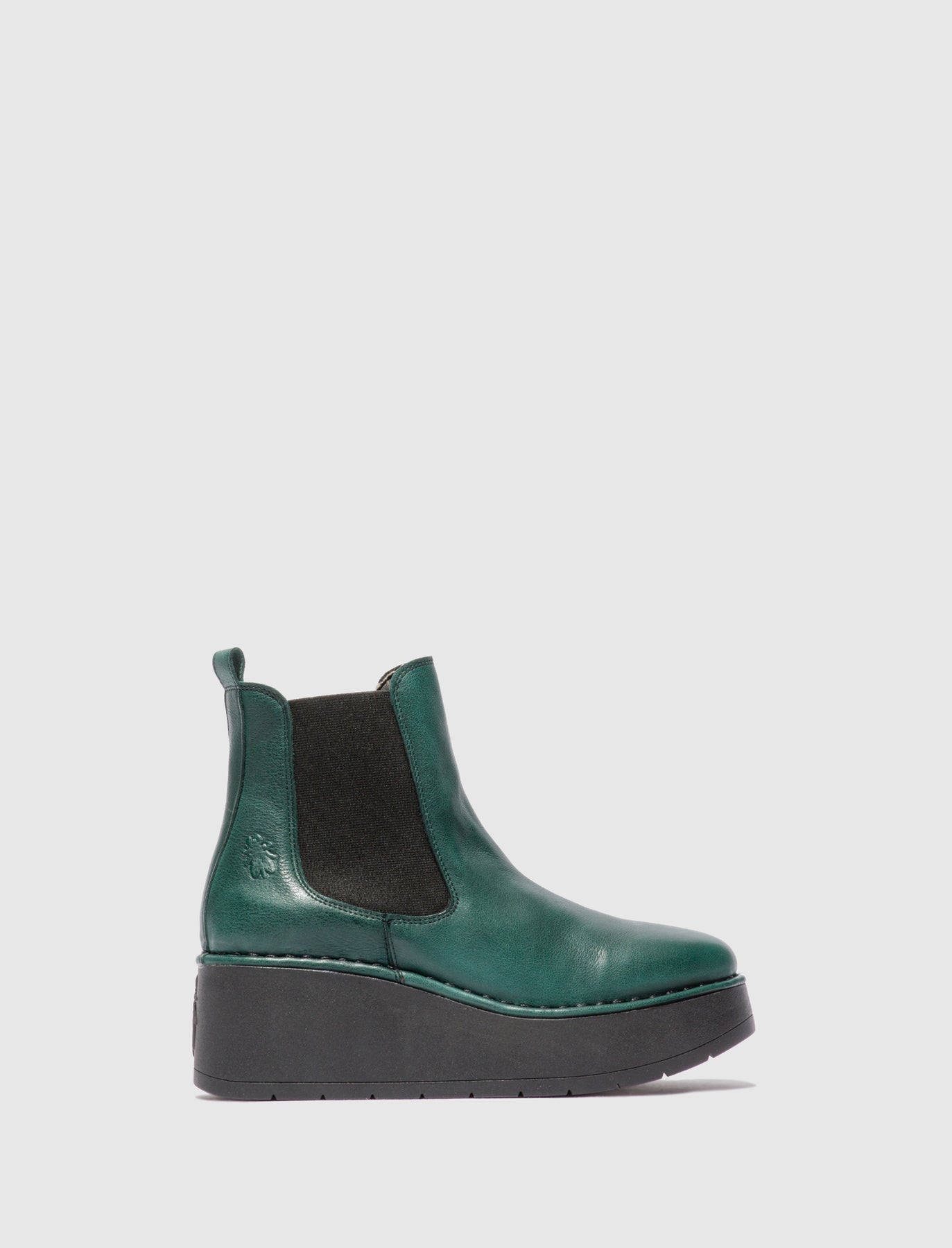 Verona Green Forest Fly London Chelsea Boots Women's Ankle Boots | 689013UOI