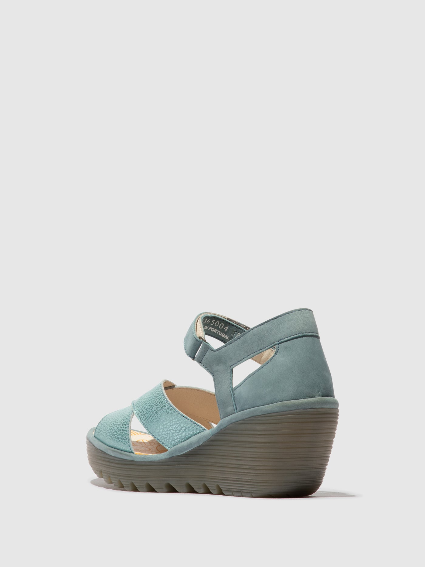 Azurre/Pale Blue Fly London Ankle Strap Sandals Women's Sandals | 802563XHP