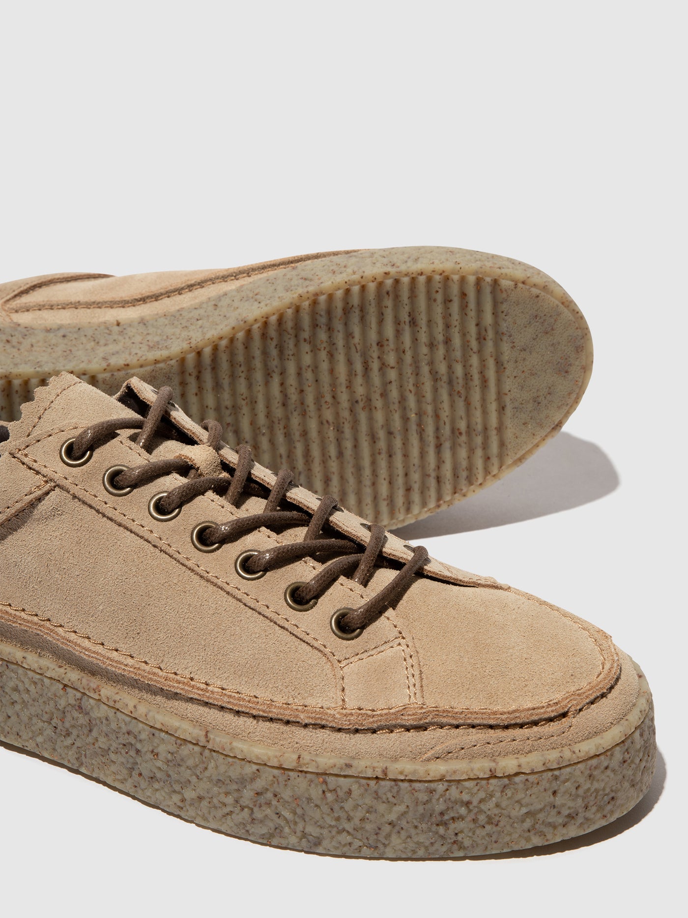 Beige Fly London Lace-up Shoes Men's Lace Up Shoes | 418320POD