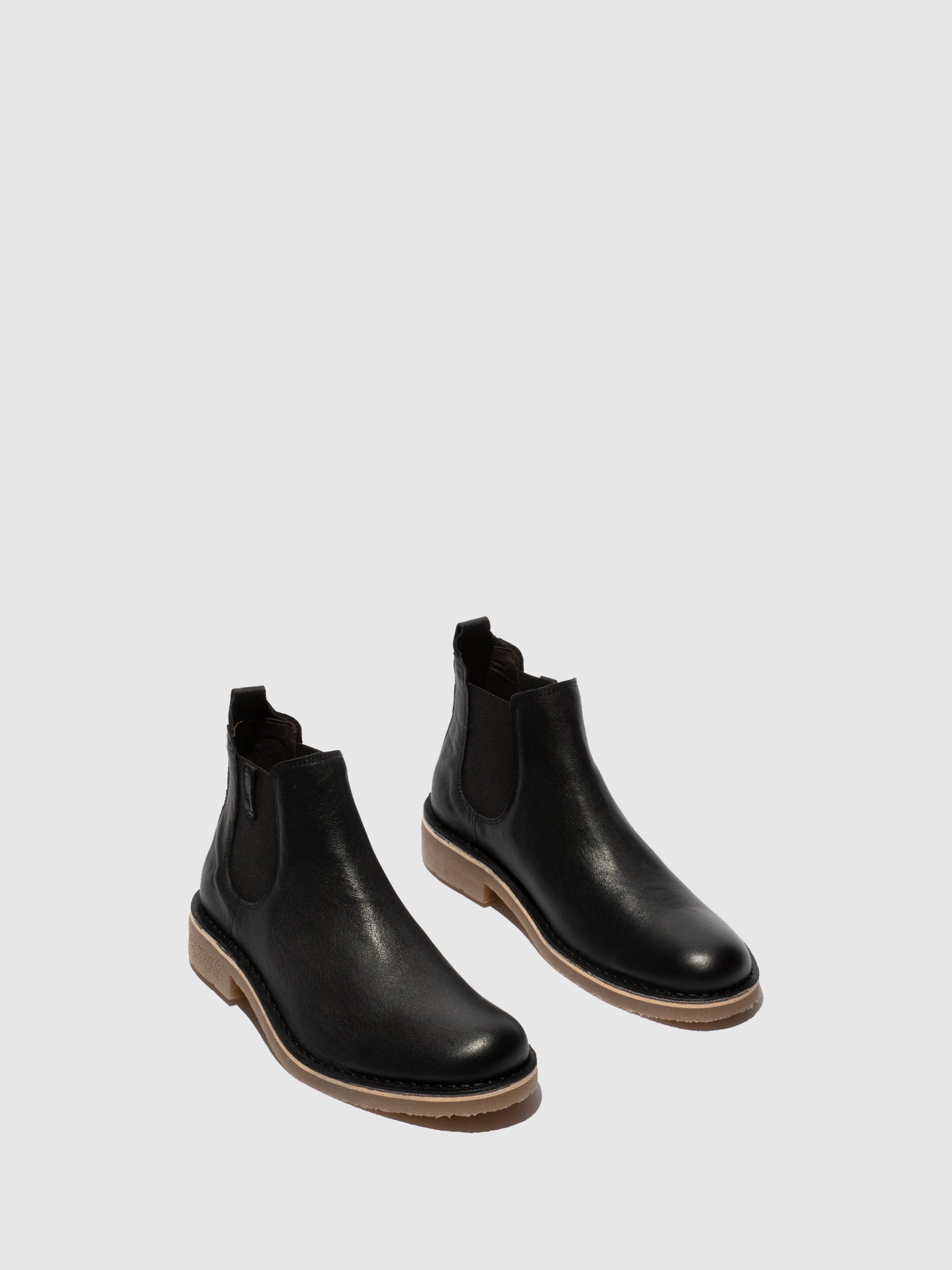 Bio Black Fly London Chelsea Boots Men's Ankle Boots | 798253JMN