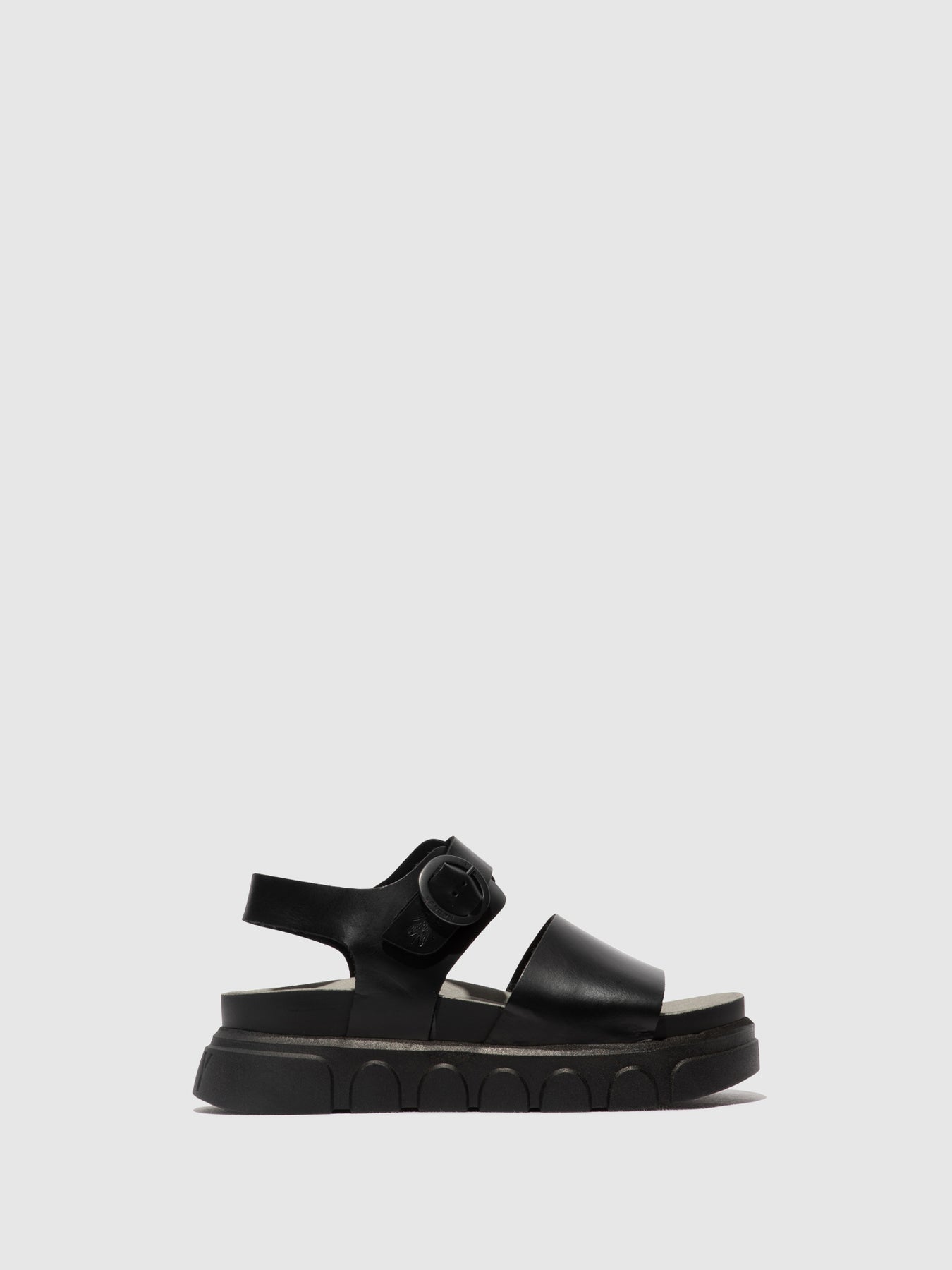 Black Fly London Ankle Strap Sandals Women\'s Sandals | 653704JYN