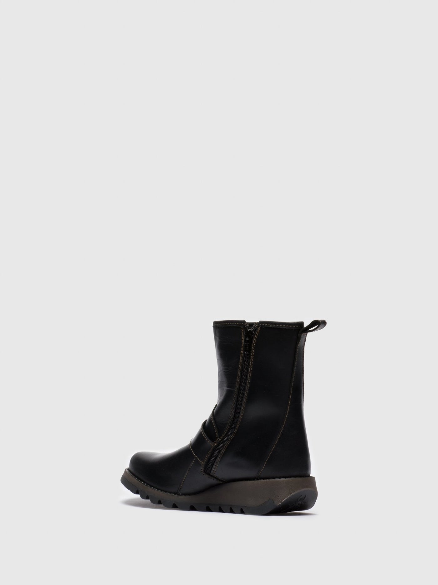 Black Fly London Buckle Boots Women's Ankle Boots | 590247KLO