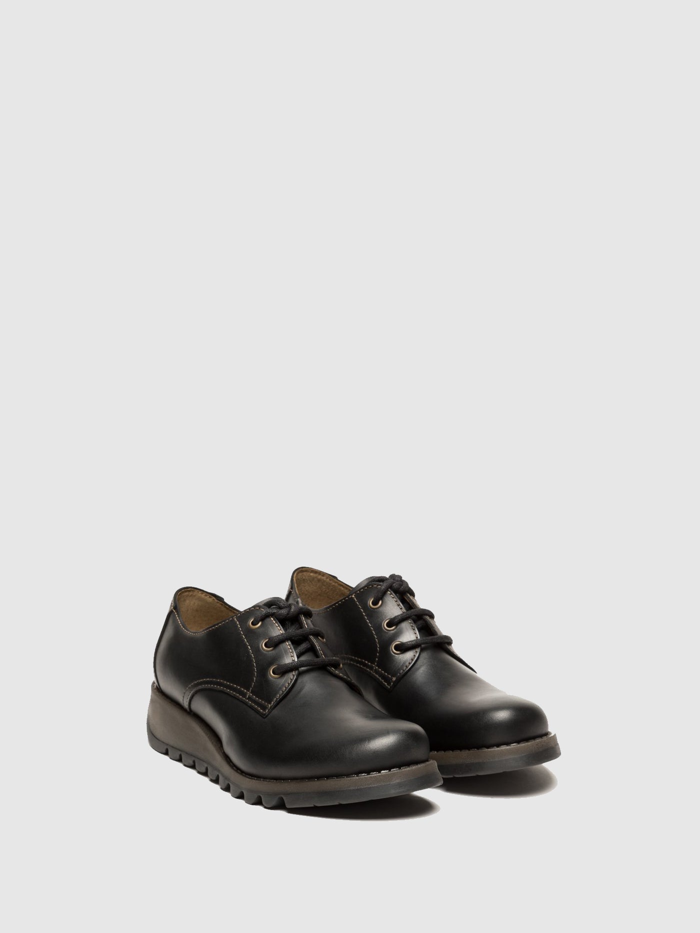 Black Fly London Derby Shoes Women's Shoes | 806579PCR