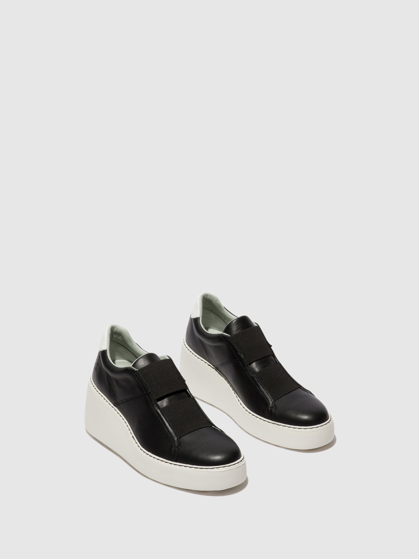 Black Fly London Elasticated Women's Sneakers | 371645UWV