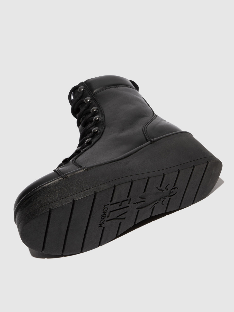 Black Fly London Lace-up Boots Women's Ankle Boots | 751640URP