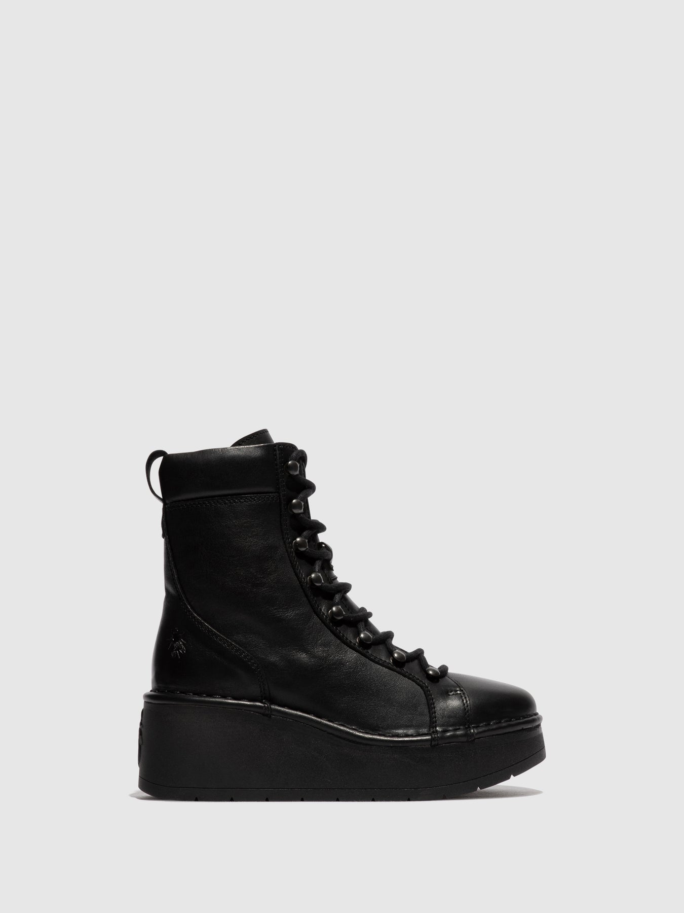 Black Fly London Lace-up Boots Women\'s Ankle Boots | 751640URP
