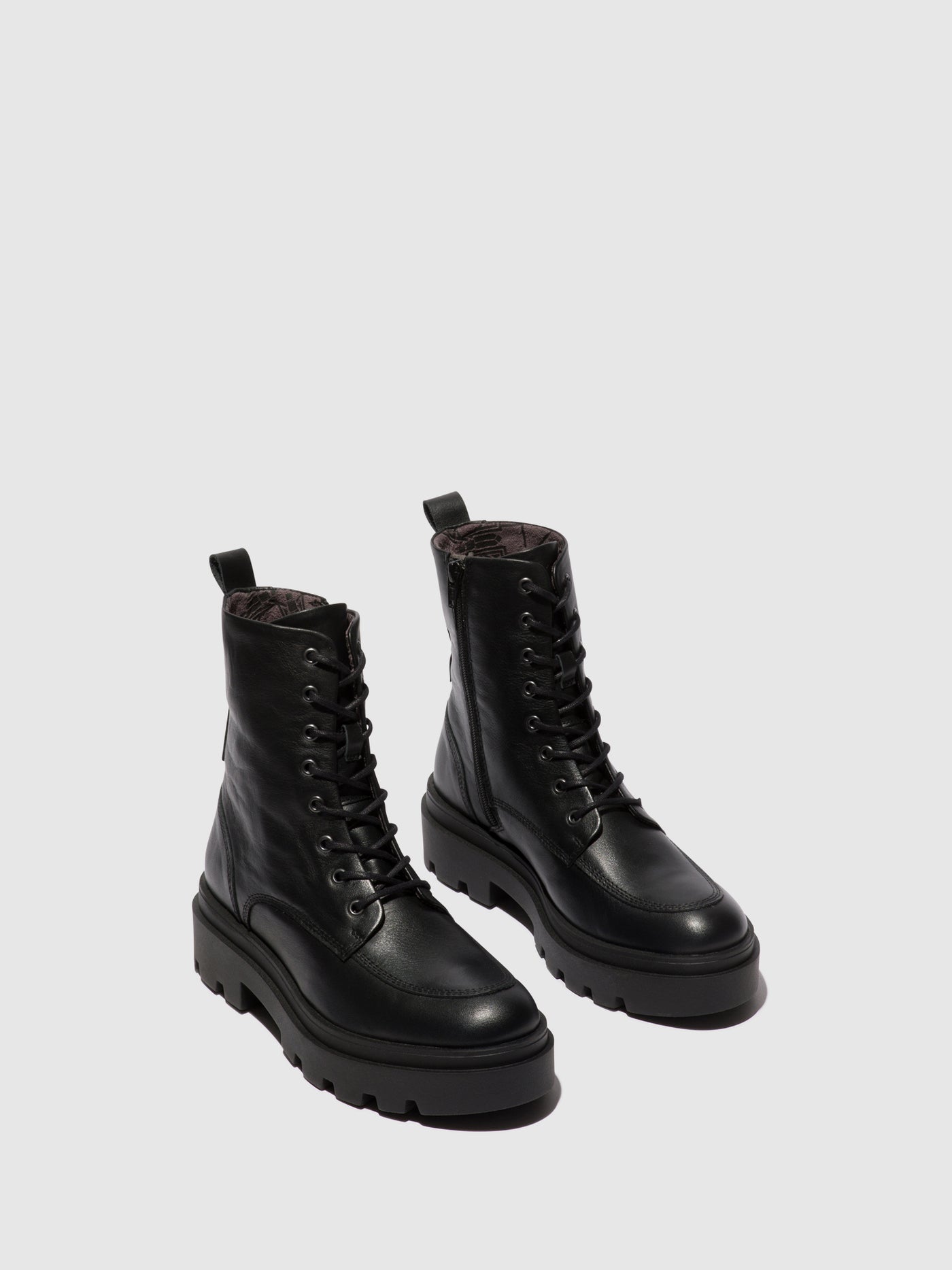 Black Fly London Lace-up Boots Women's Ankle Boots | 760598OIV