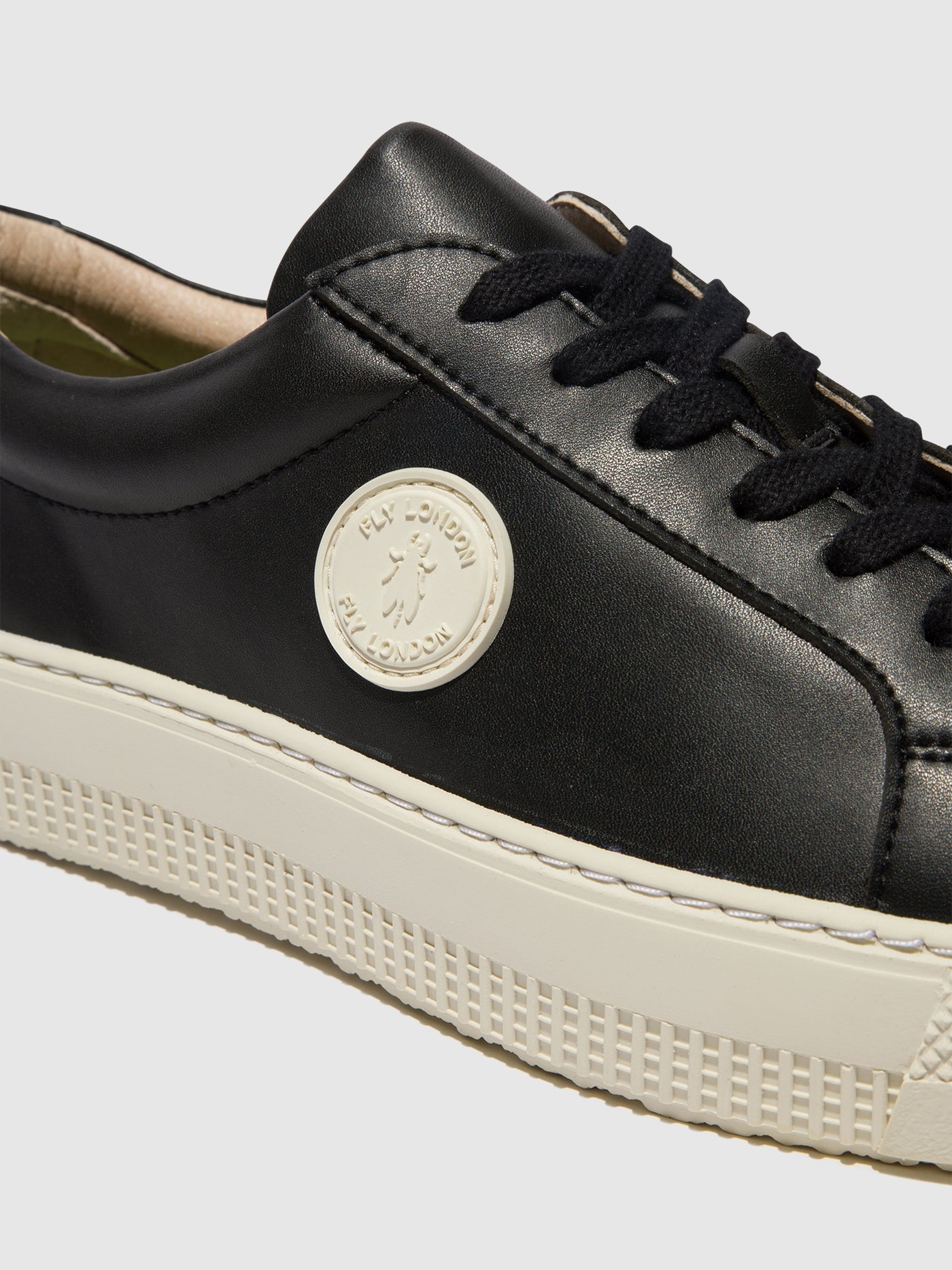 Black Fly London Lace-up Men's Sneakers | 429316EBP