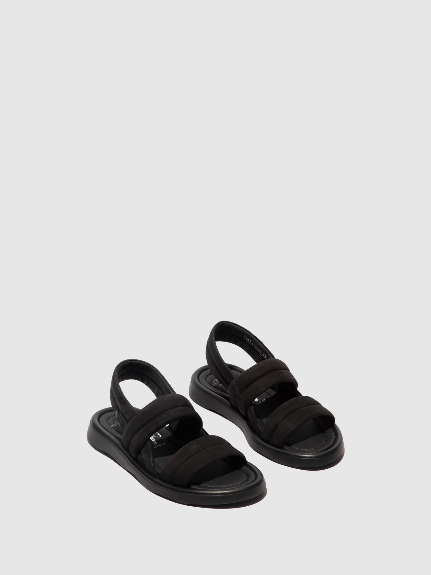 Black Fly London Sling-Back Sandals Women's Sandals | 197358GYL