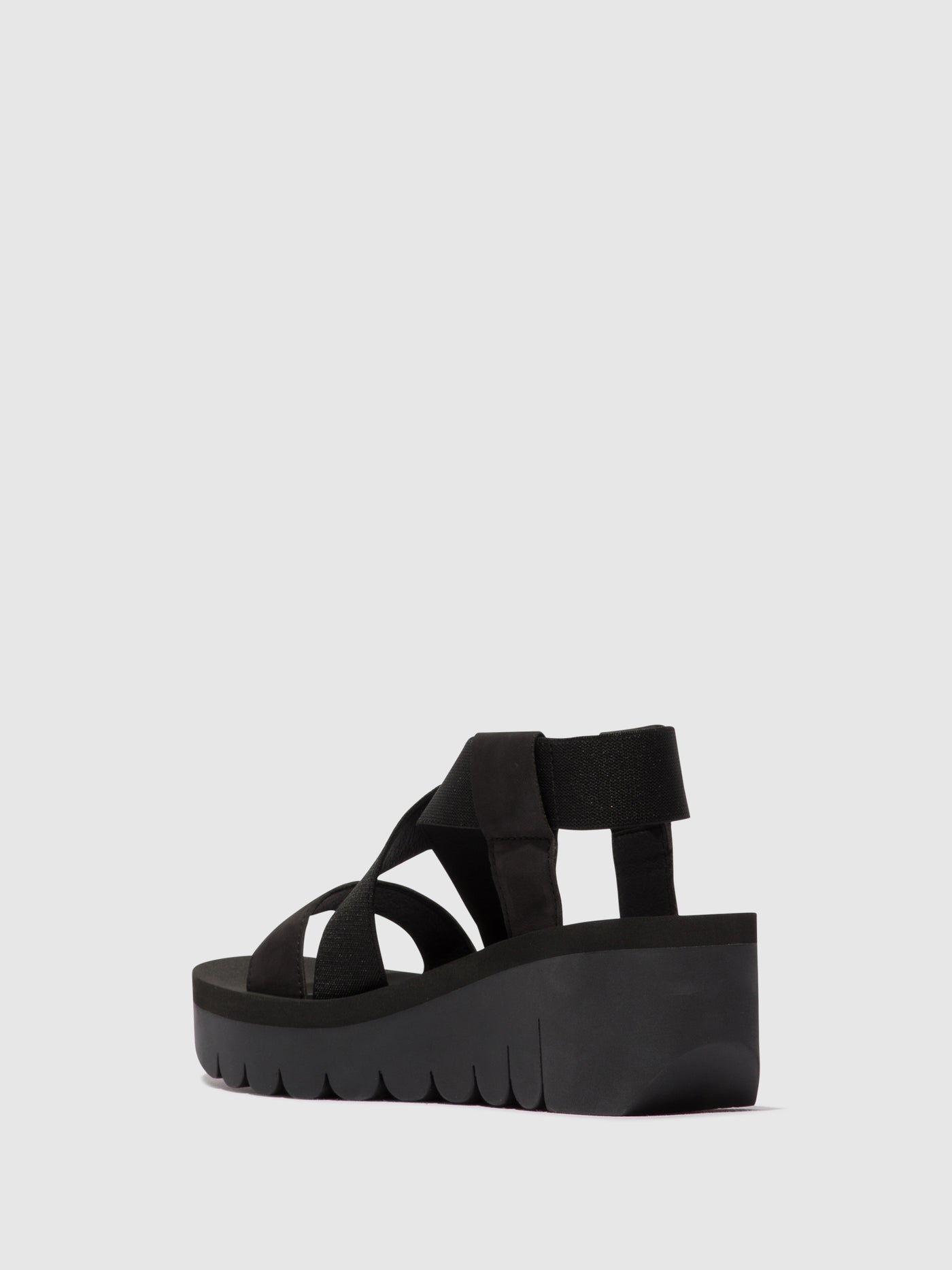 Black Fly London Sling-Back Sandals Women's Sandals | 324059KPH