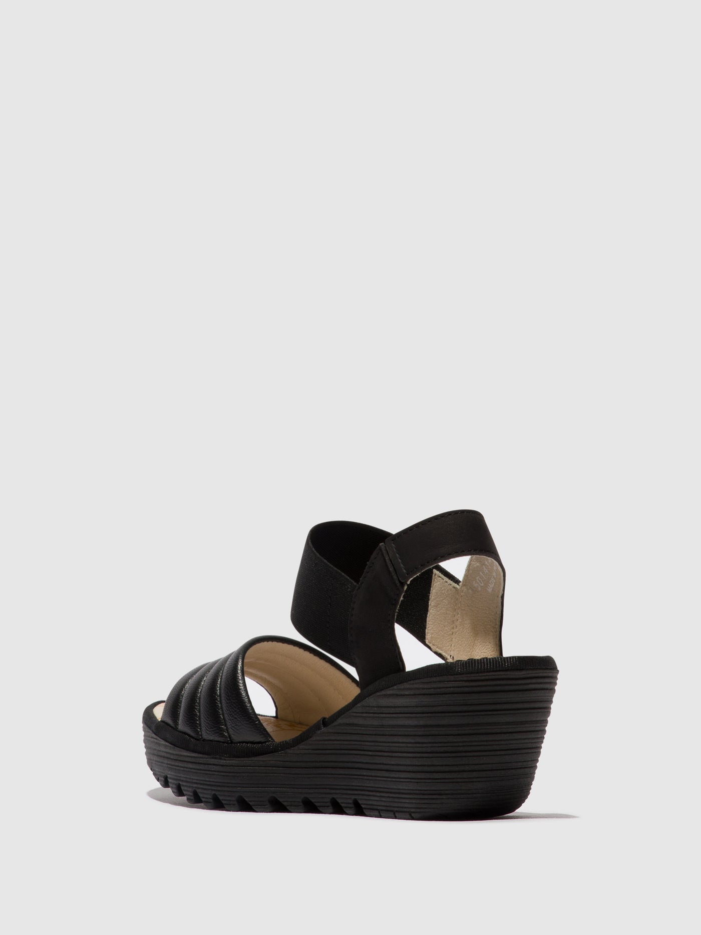 Black Fly London Sling-Back Sandals Women's Sandals | 596087LZQ