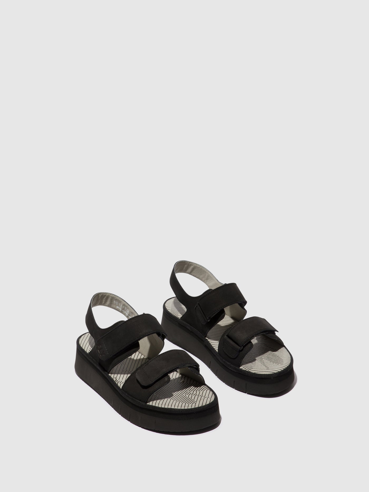 Black Fly London Sling-Back Sandals Women's Sandals | 825176ZEP