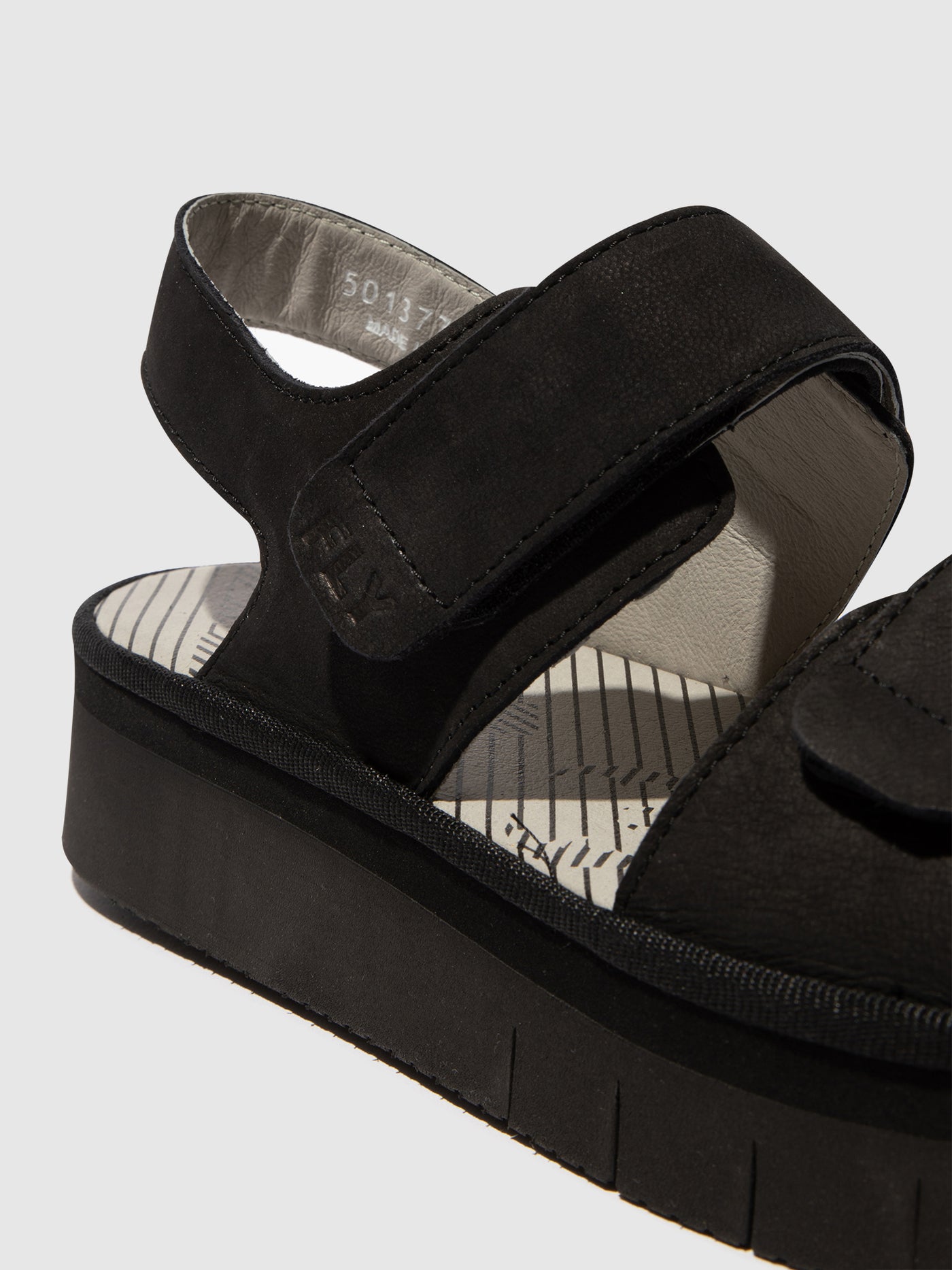 Black Fly London Sling-Back Sandals Women's Sandals | 825176ZEP