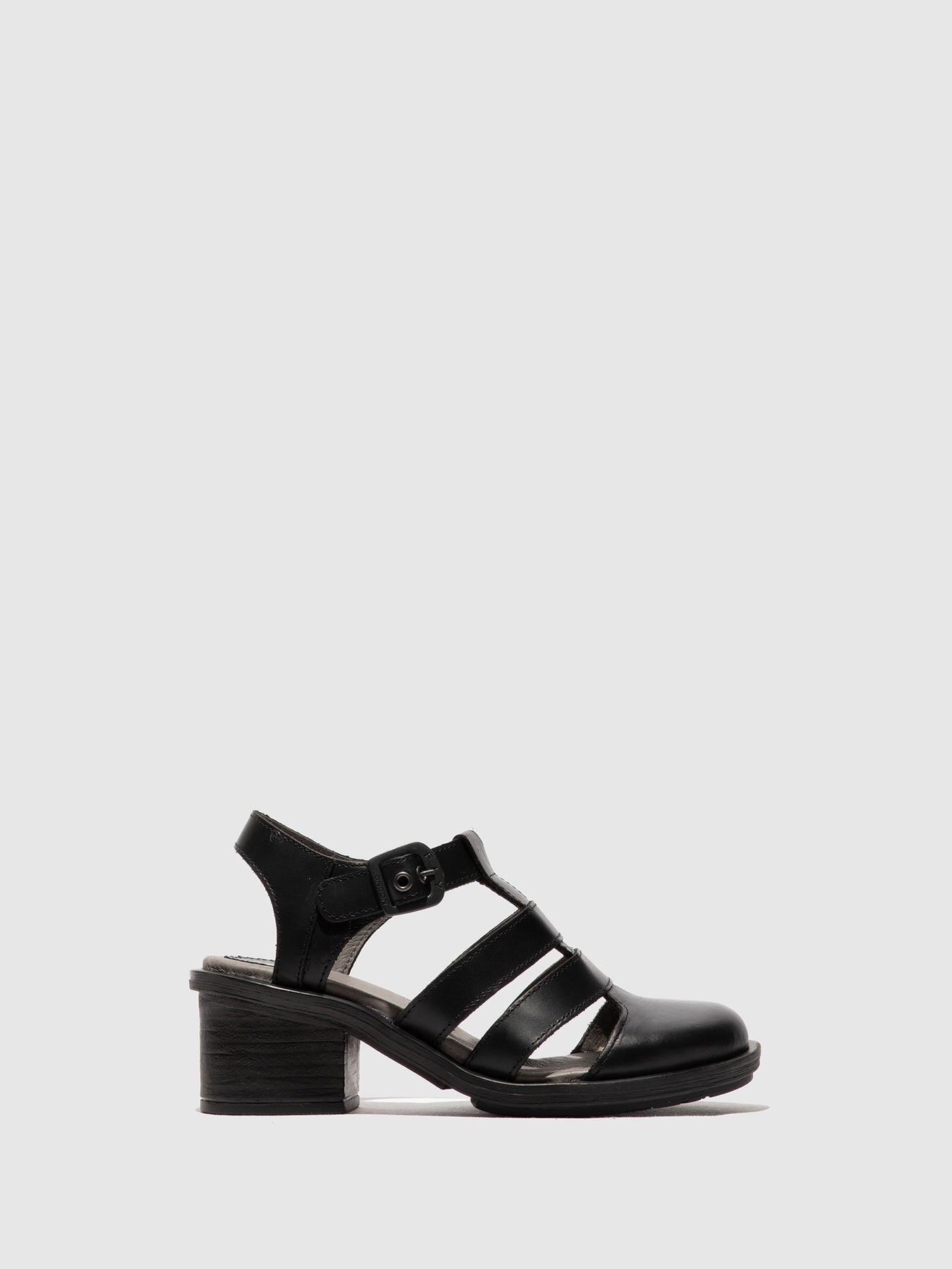 Black Fly London T-Strap Sandals Women\'s Sandals | 160734OWE