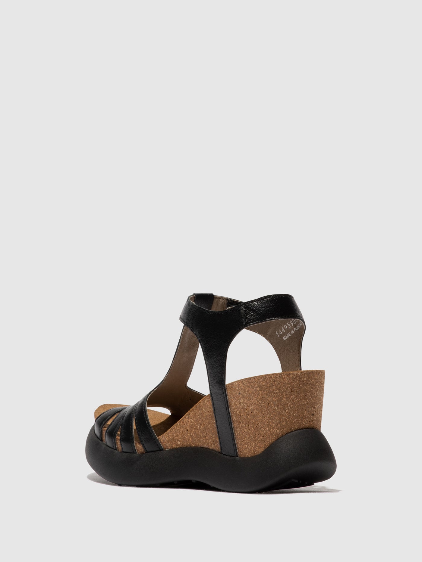 Black Fly London T-Strap Sandals Women's Sandals | 921034IHV