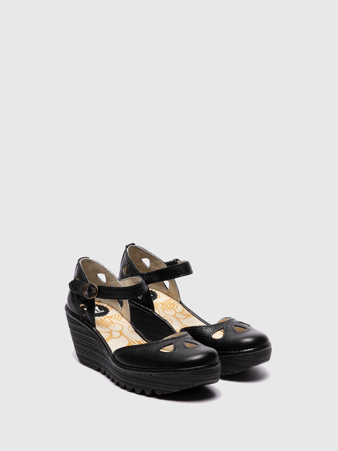 Black Fly London Wedge Sandals Women's Wedges | 923467FPV