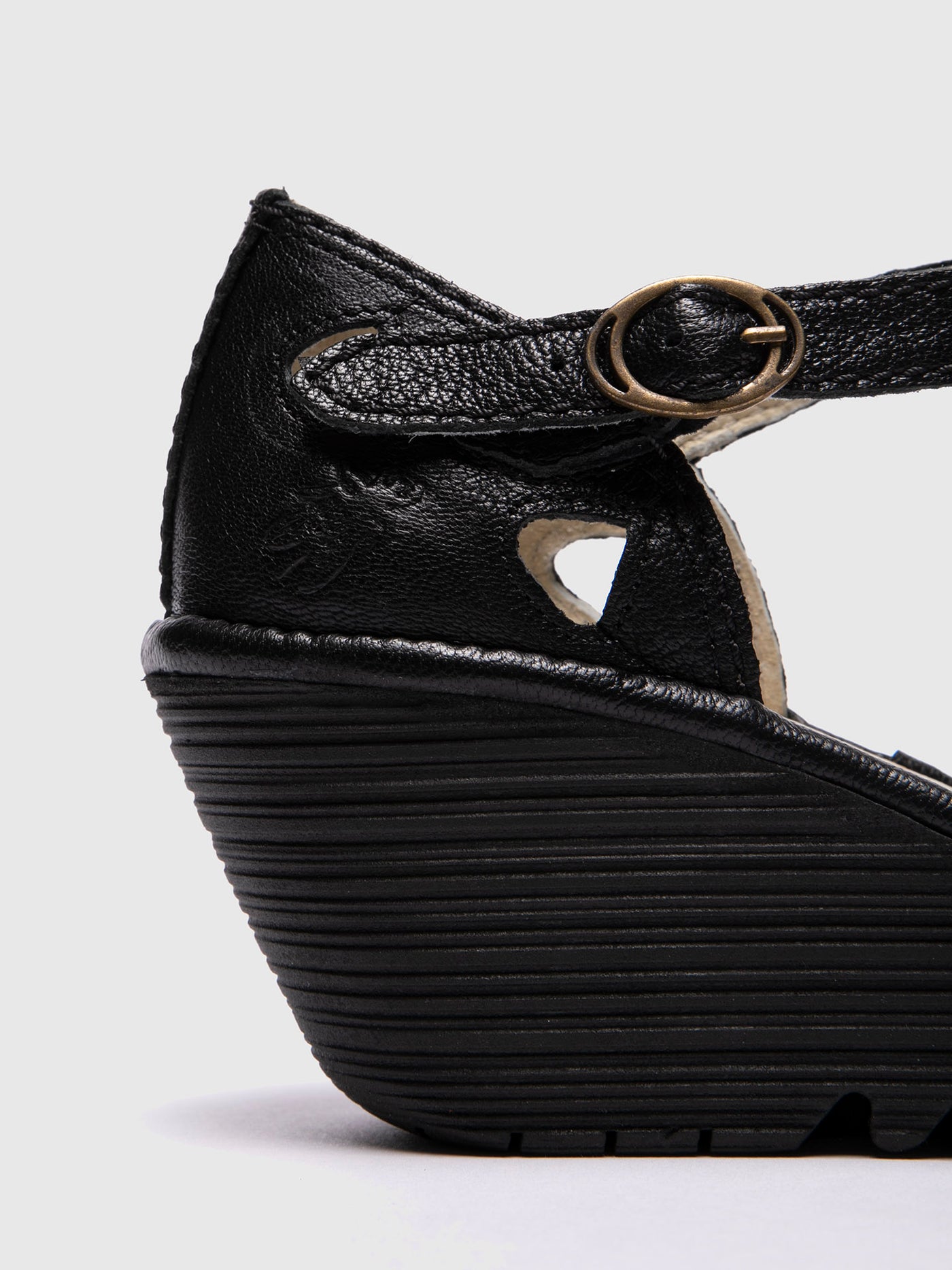 Black Fly London Wedge Sandals Women's Wedges | 923467FPV
