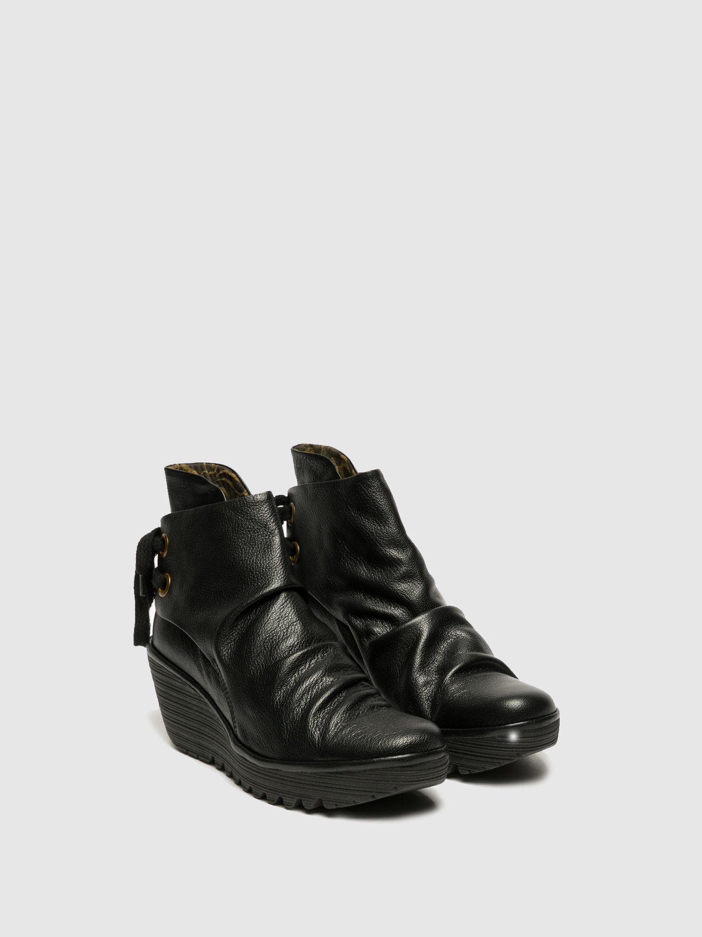 Black Fly London Wedge YAMA Women's Wedges | 658704LEI