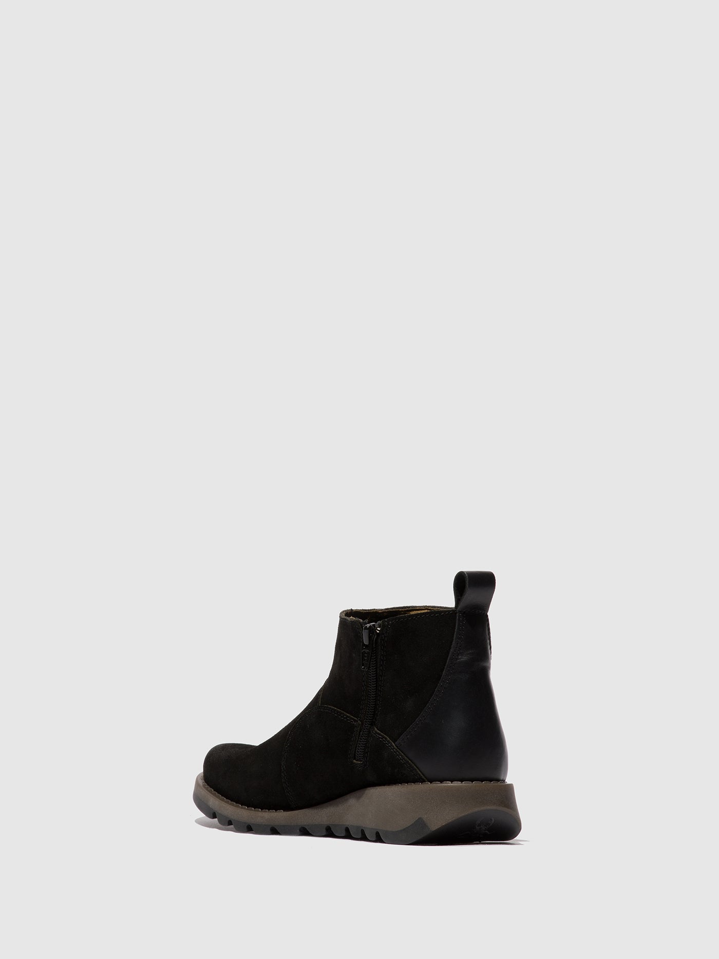 Black Fly London Zip Up Boots Women's Ankle Boots | 951376PLZ