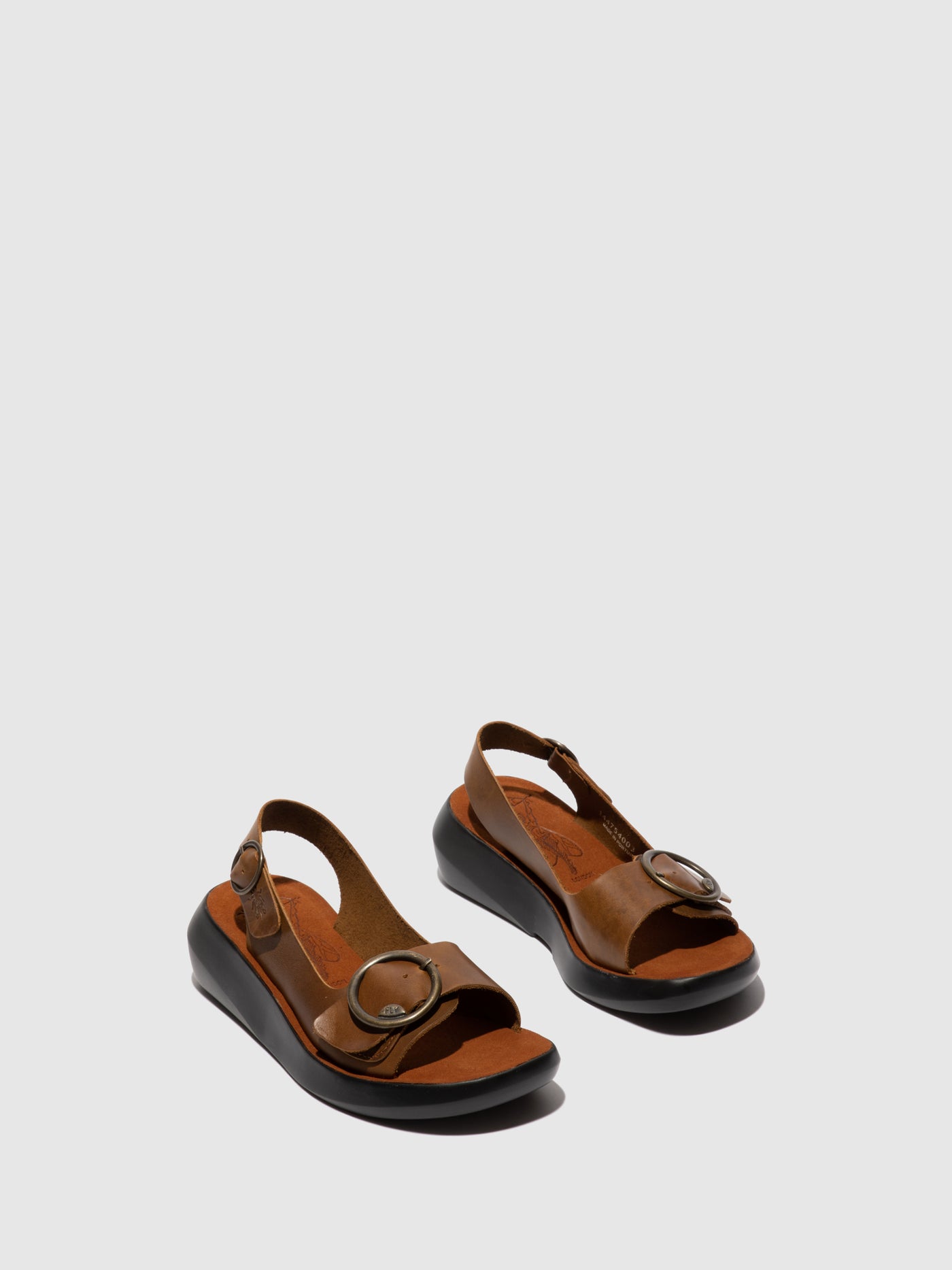 Bridle Camel Fly London Sling-Back Sandals Women's Sandals | 089356LSD