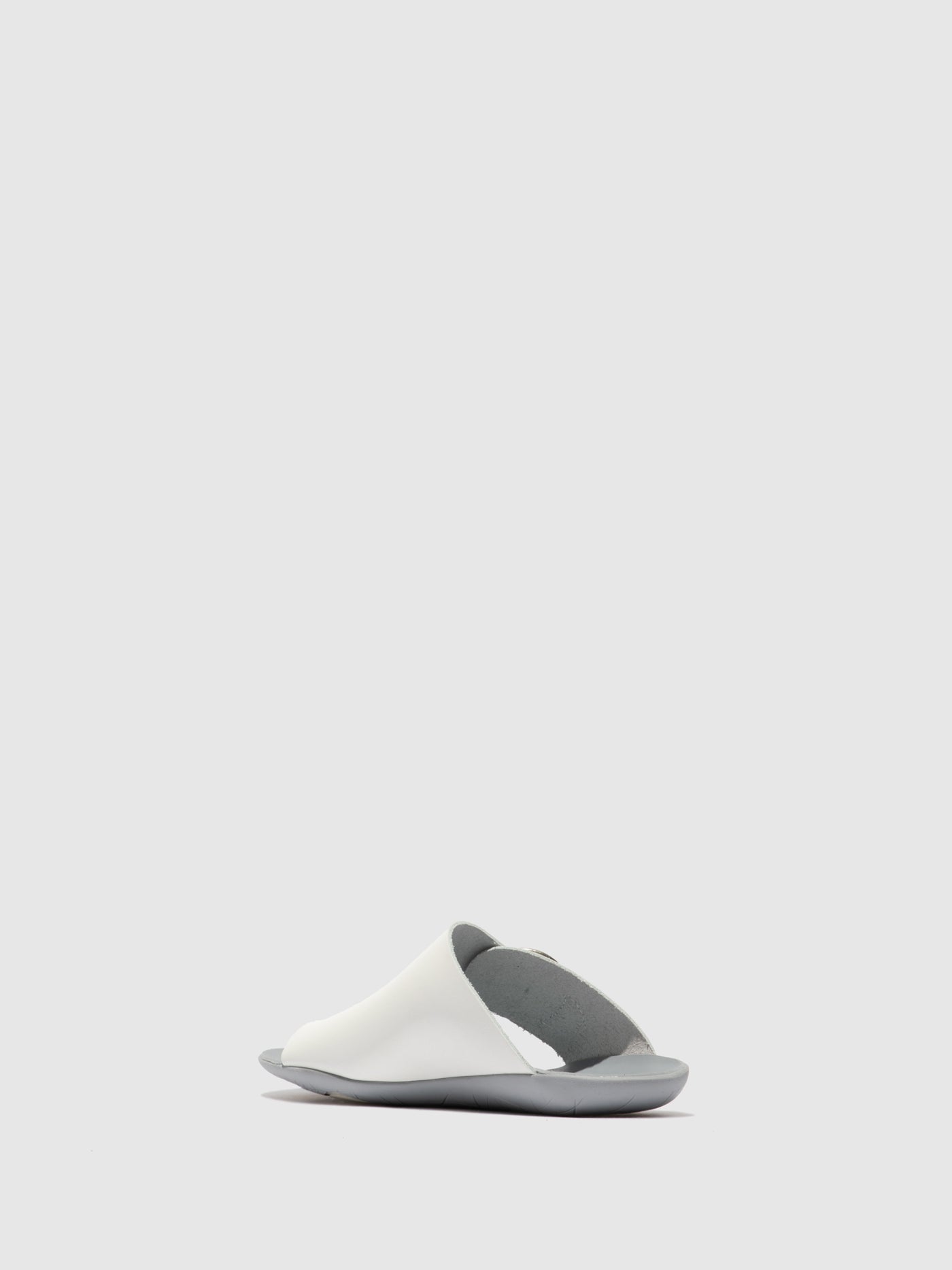 Bridle Off White Fly London Open Toe Women's Mules | 967325FBK