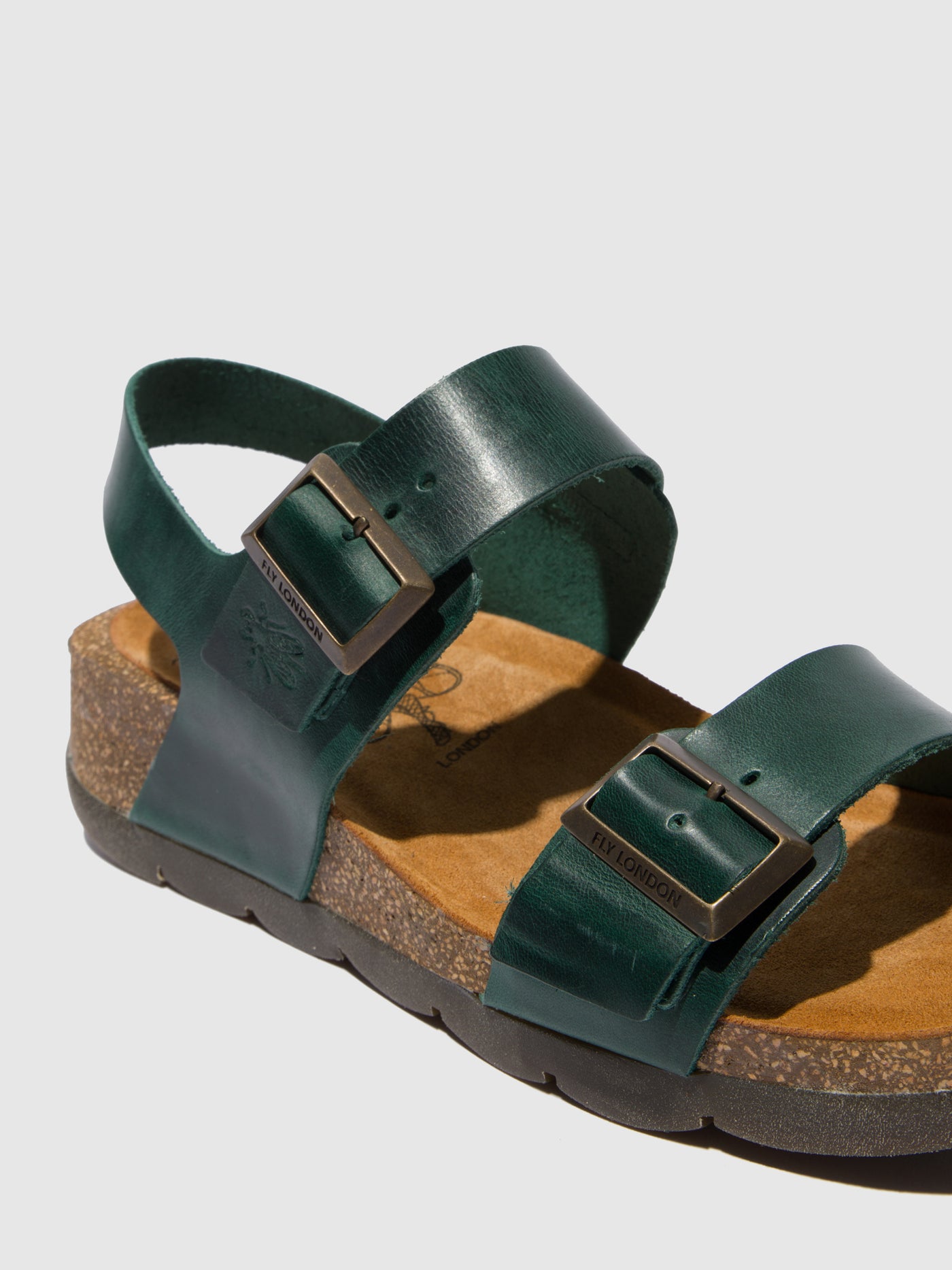 Bridle Petrol Fly London Buckle Sandals Women's Sandals | 290643RPG
