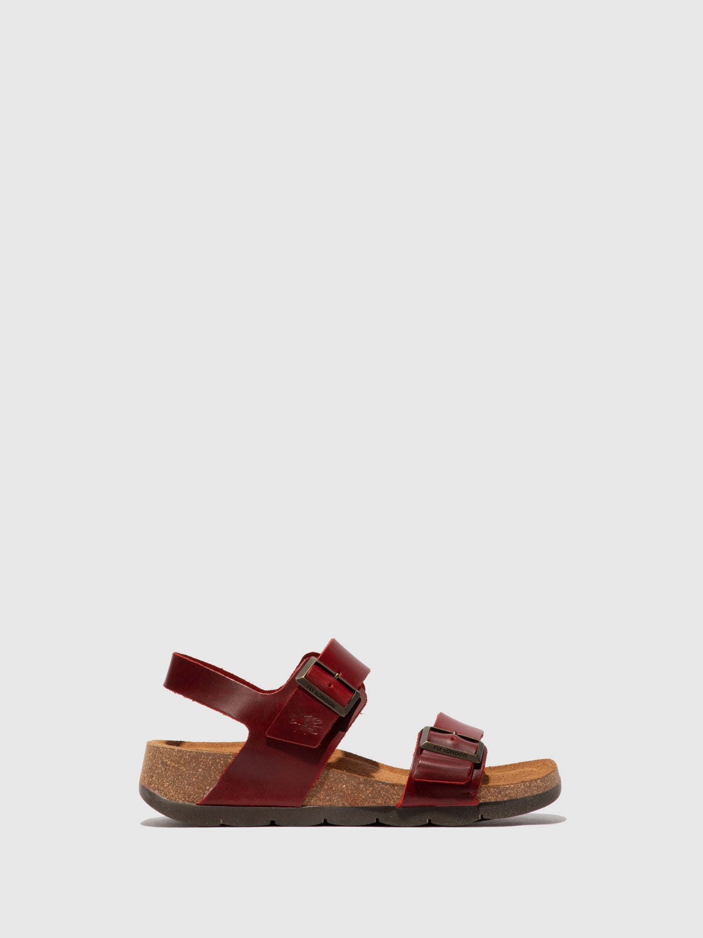 Bridle Red Fly London Buckle Sandals Women's Sandals | 923750EFZ