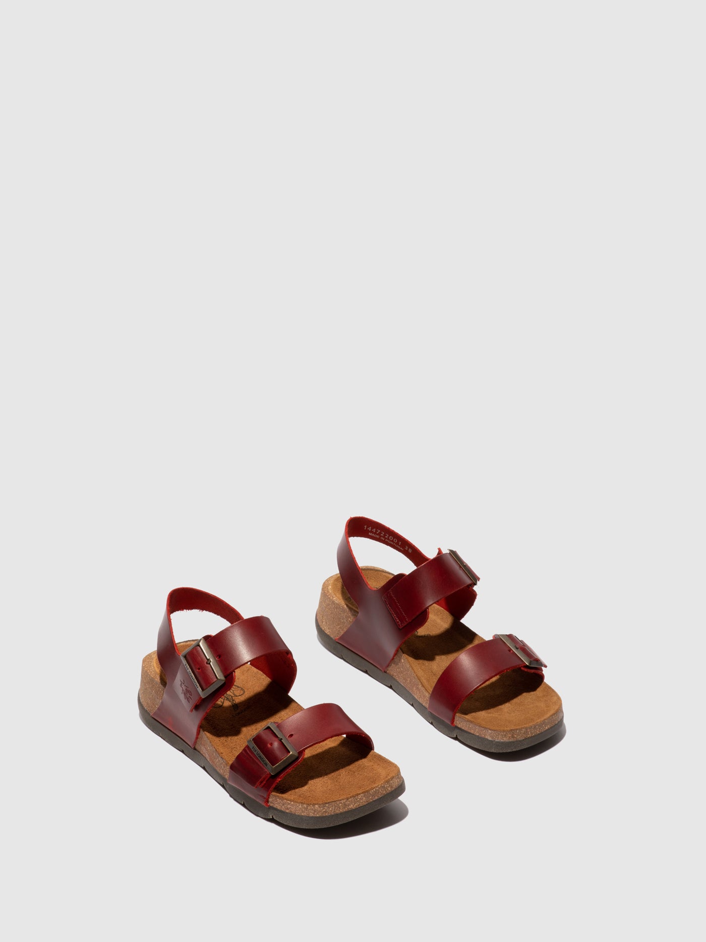 Bridle Red Fly London Buckle Sandals Women's Sandals | 923750EFZ