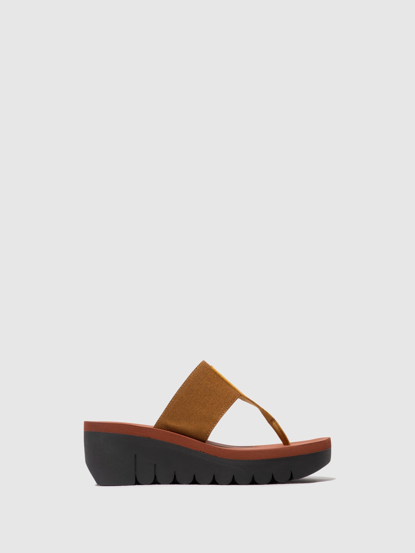 Bumblebee/Camel (Brick) Fly London Slip-on Women\'s Mules | 826391VQR