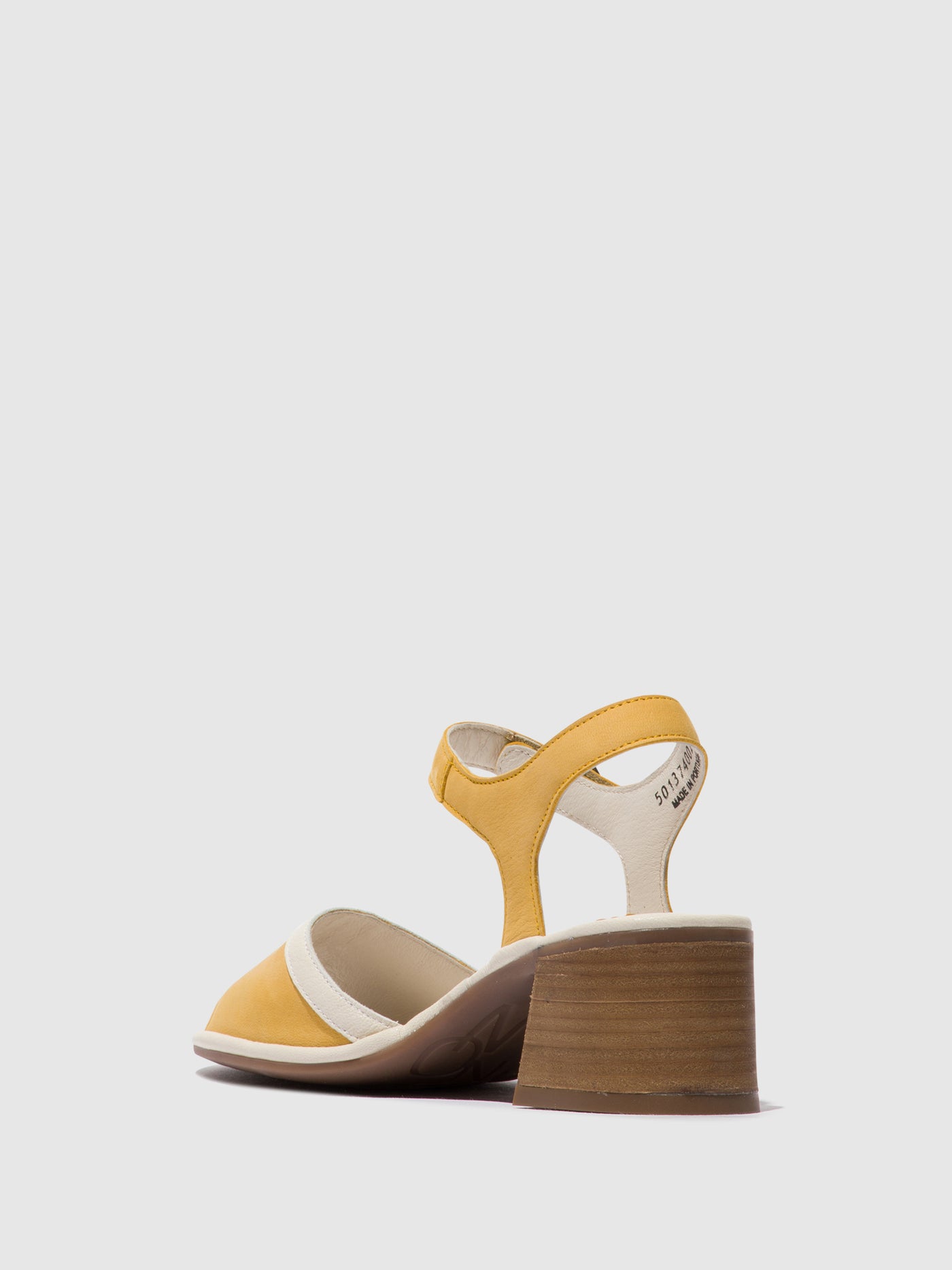 Bumblebee/Offwhite Fly London Ankle Strap Sandals Women's Sandals | 041729TPJ