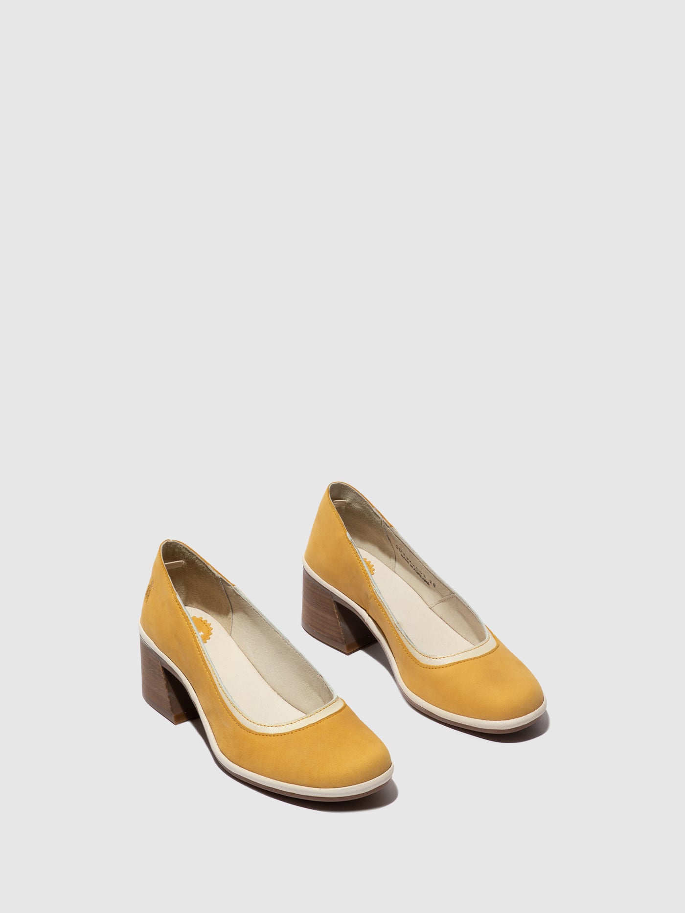 Bumblebee/Offwhite Fly London Classic Pumps Women's Pumps | 239648AXW