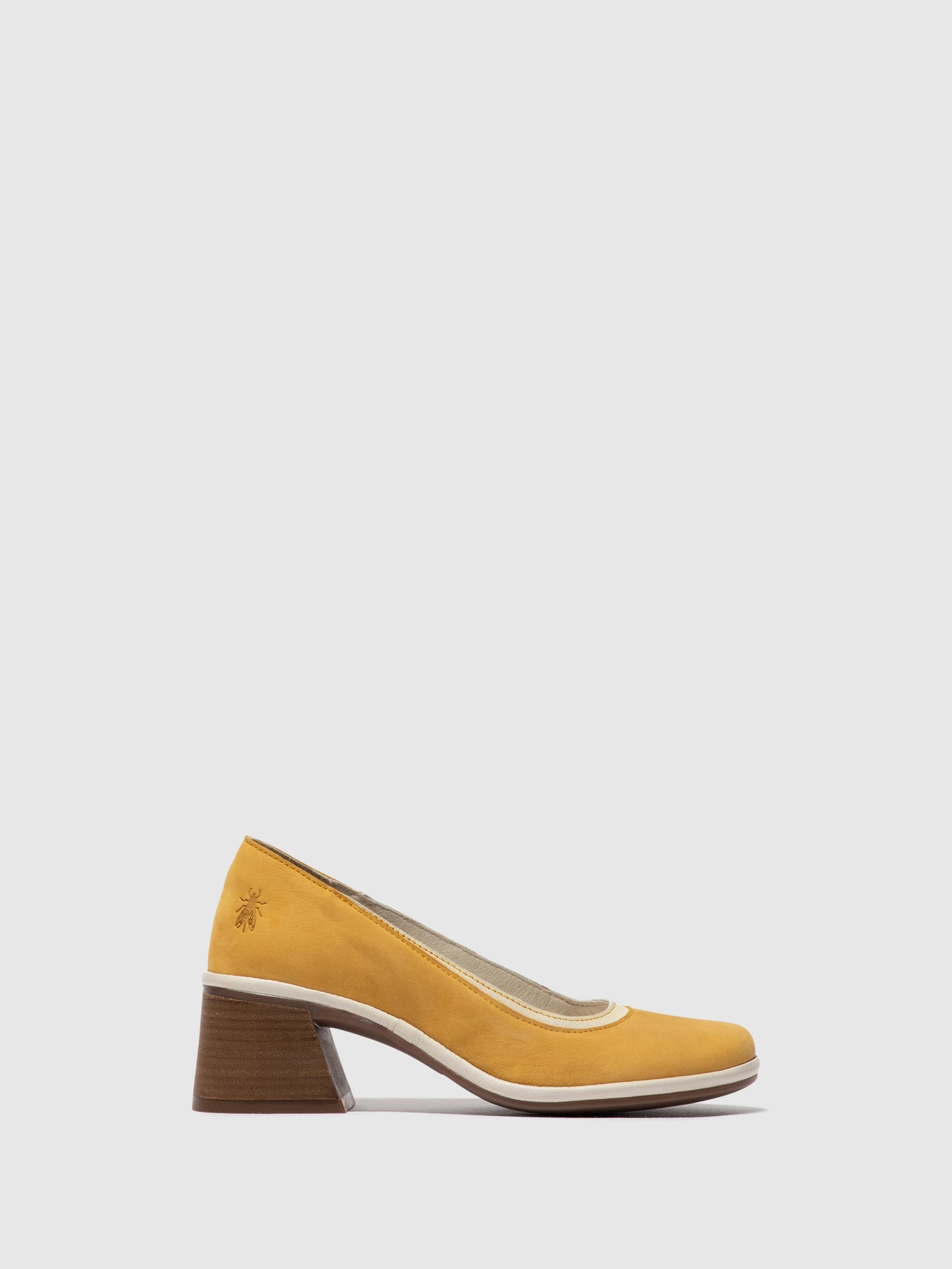 Bumblebee/Offwhite Fly London Classic Pumps Women\'s Pumps | 239648AXW