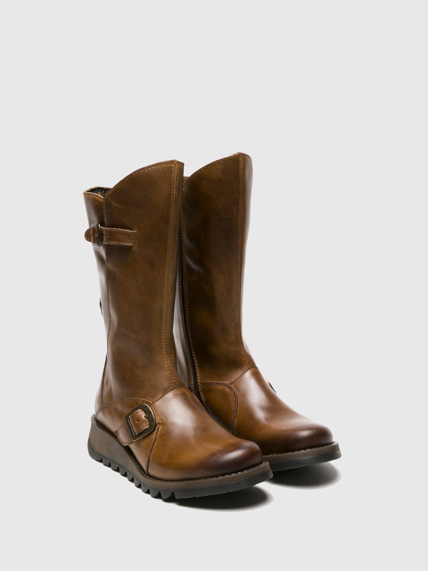 Camel Fly London Buckle Boots MES 2 Women's Boots | 123069BVE
