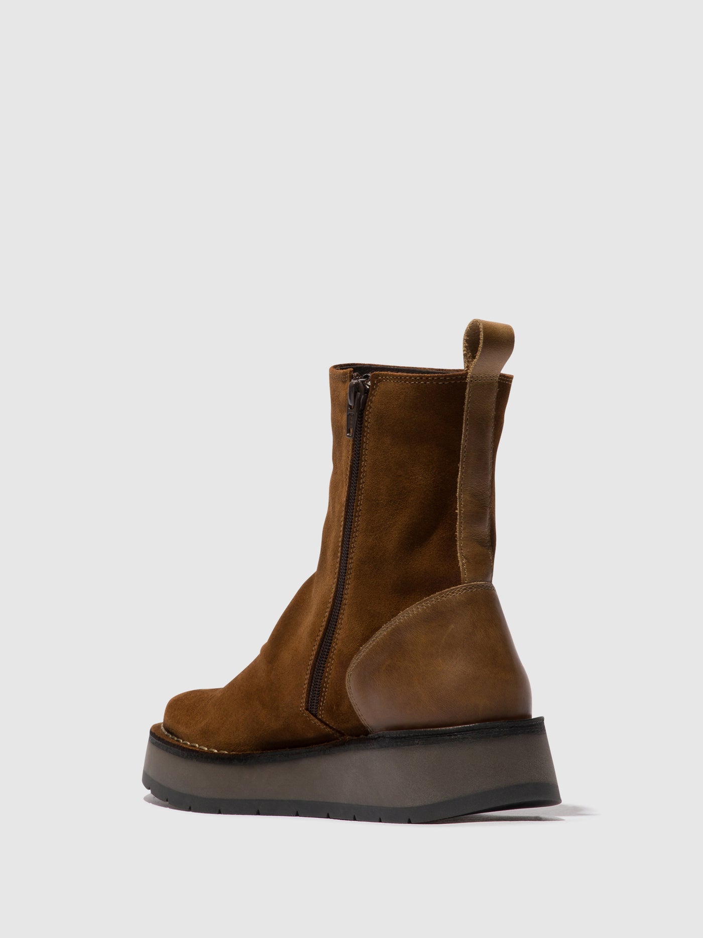 Camel Fly London Zip Up Boots Women's Ankle Boots | 249507BCG