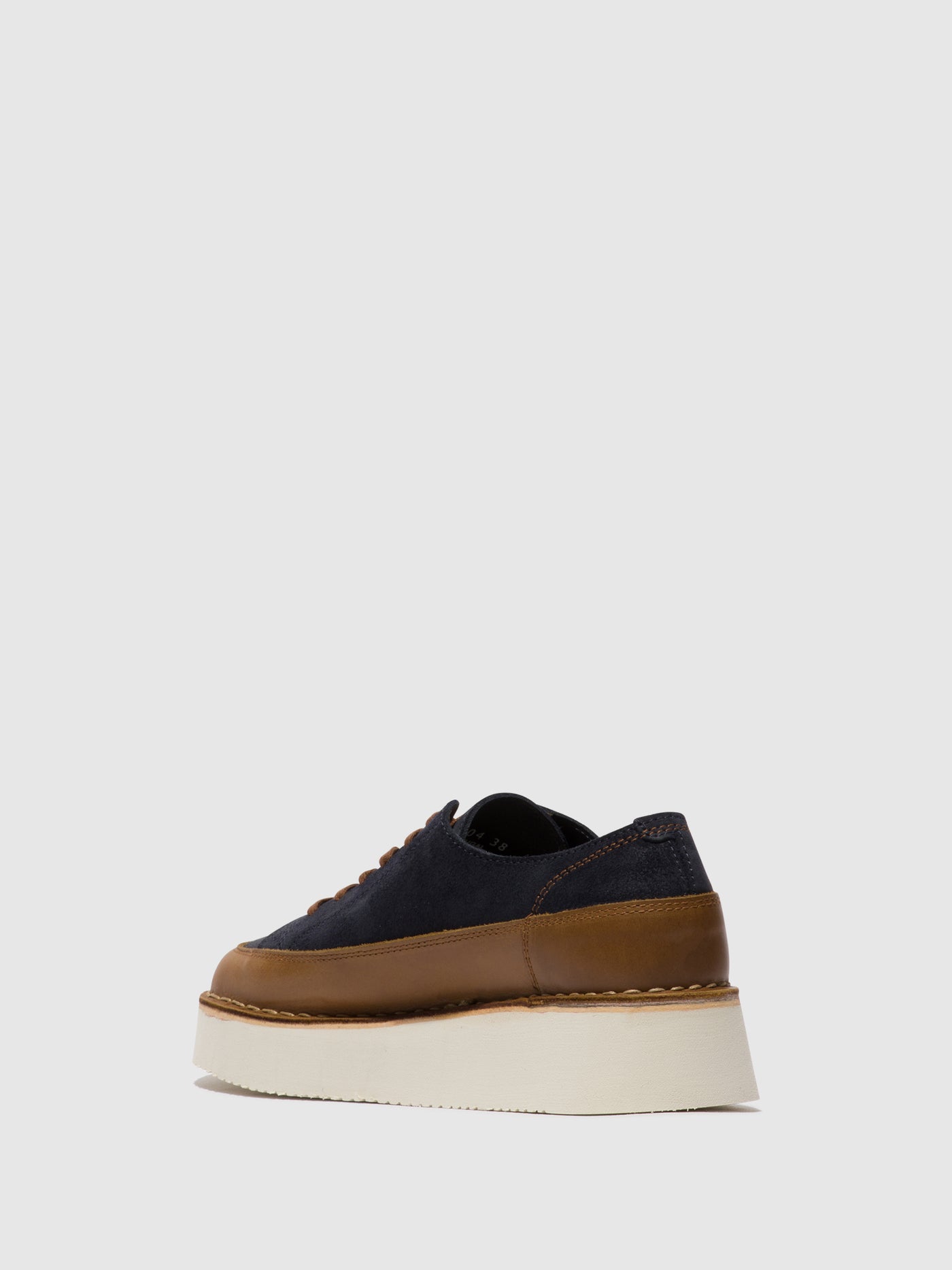 Camel/Navy Fly London Lace-up Men's Sneakers | 561032DXB