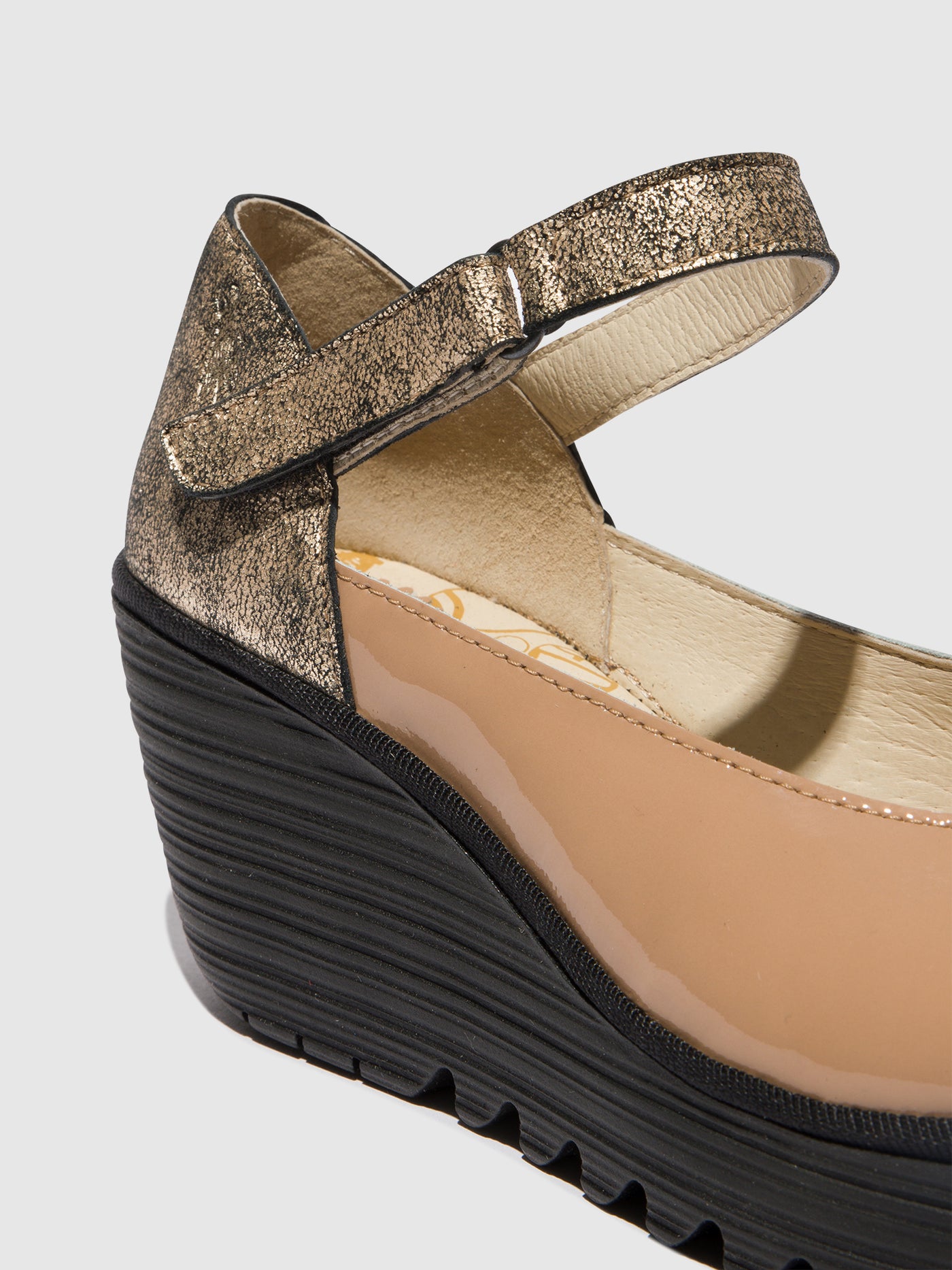 Capuccino/Champagne Fly London Mary Jane Shoes Women's Mary Jane Shoes | 217035MFK