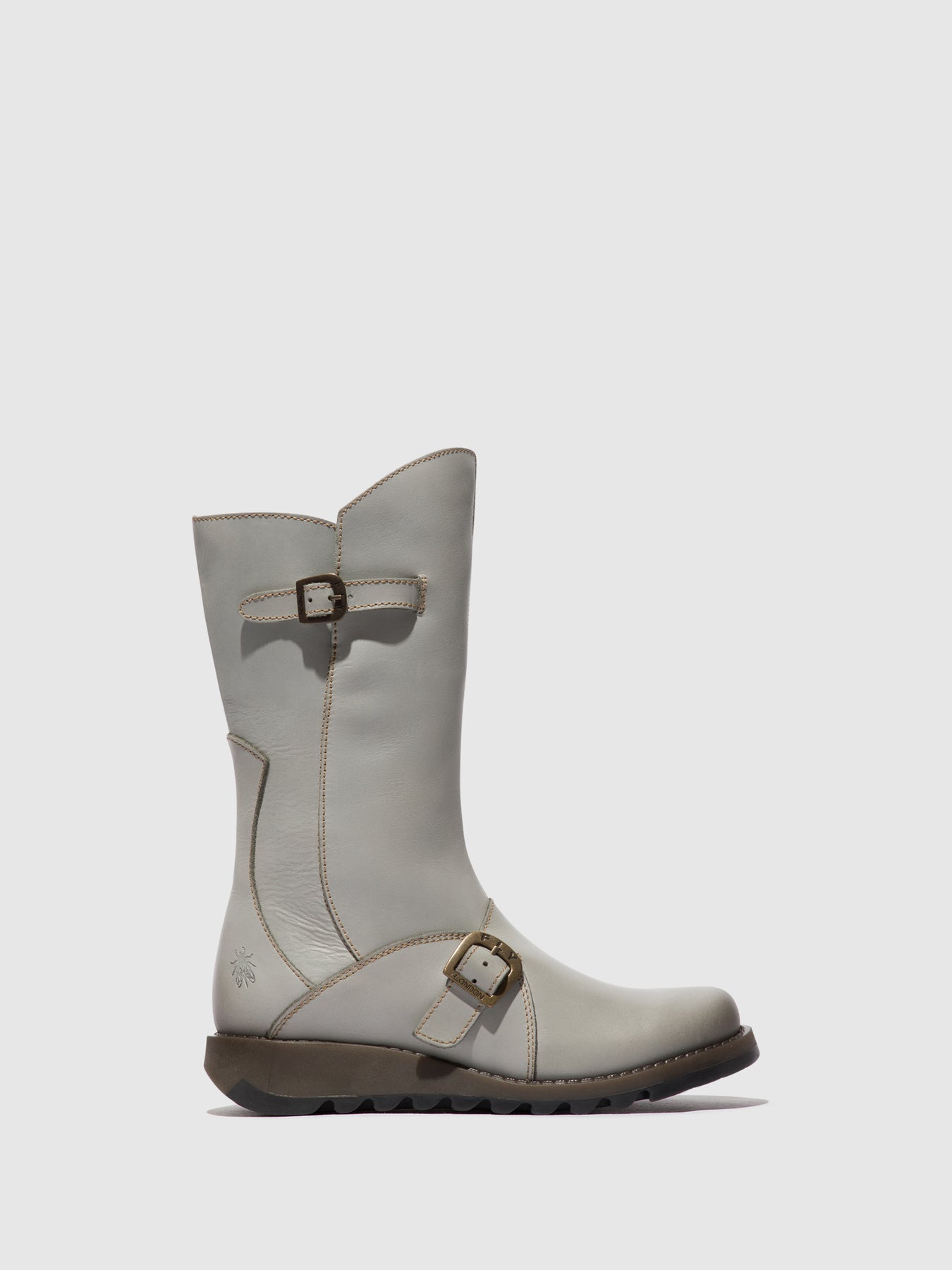 Cloud Fly London Buckle MES 2 CLOUD Women\'s Boots | 869573ELQ