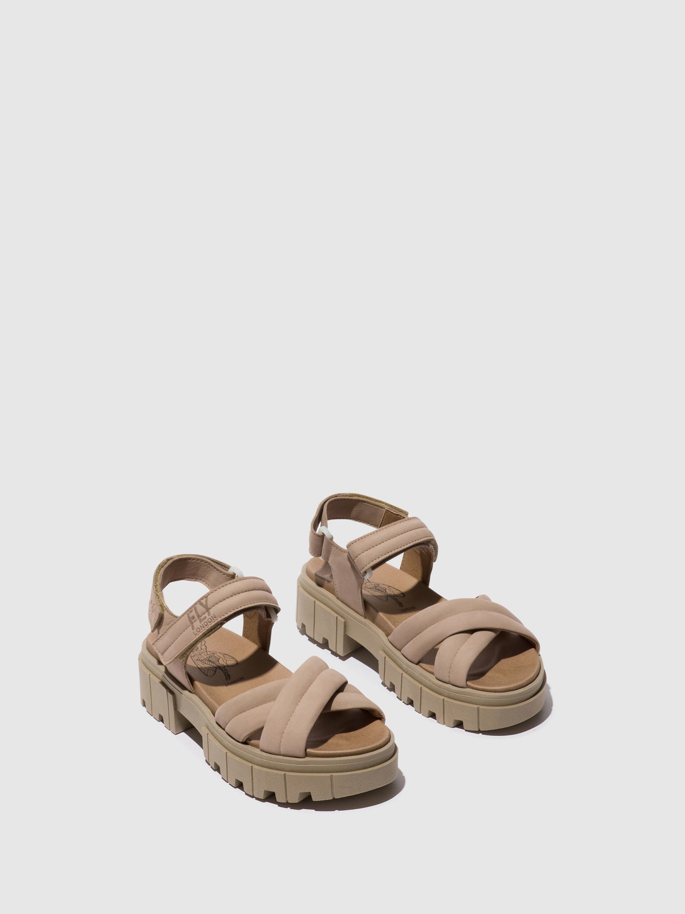 Concrete Fly London Sling-Back Women's Sandals | 041962YLH