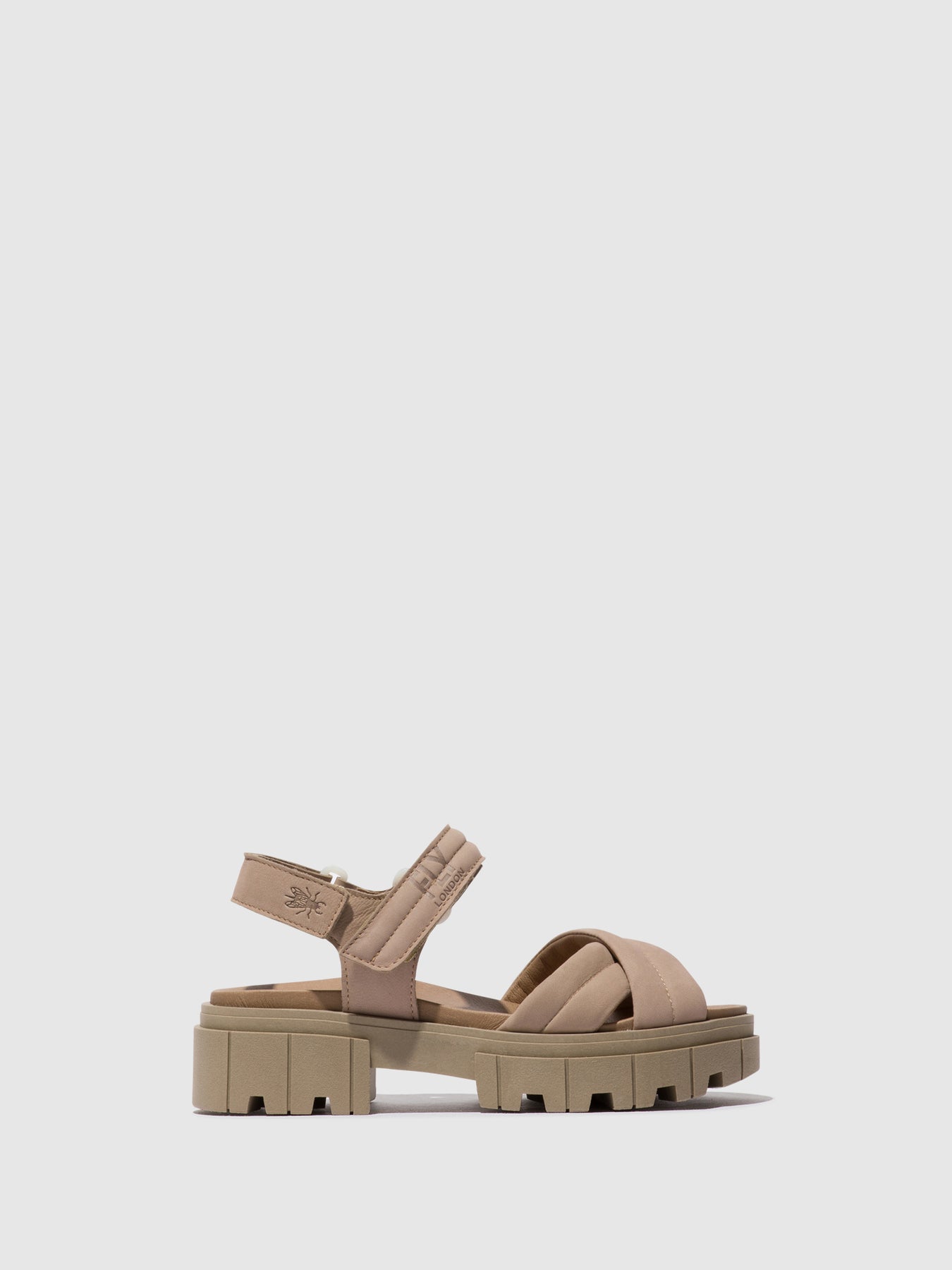 Concrete Fly London Sling-Back Women\'s Sandals | 041962YLH