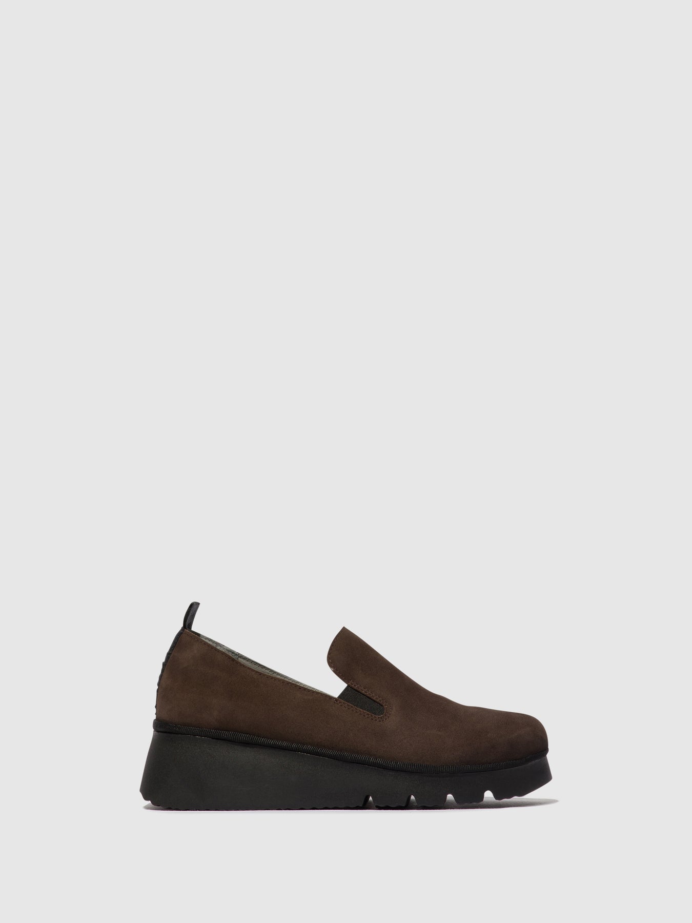 Dark Taupe Fly London Slip-on Women\'s Slip on | 186502VOA