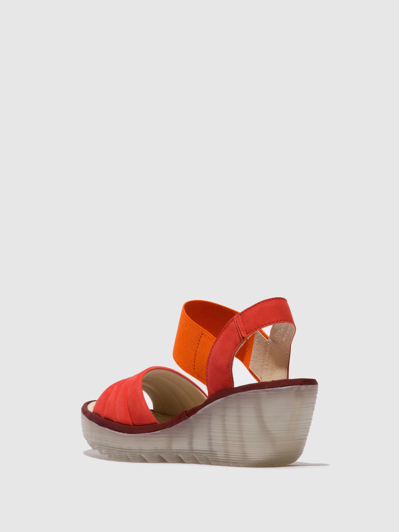 Devil Red Fly London Sling-Back Sandals Women's Sandals | 738290GLX